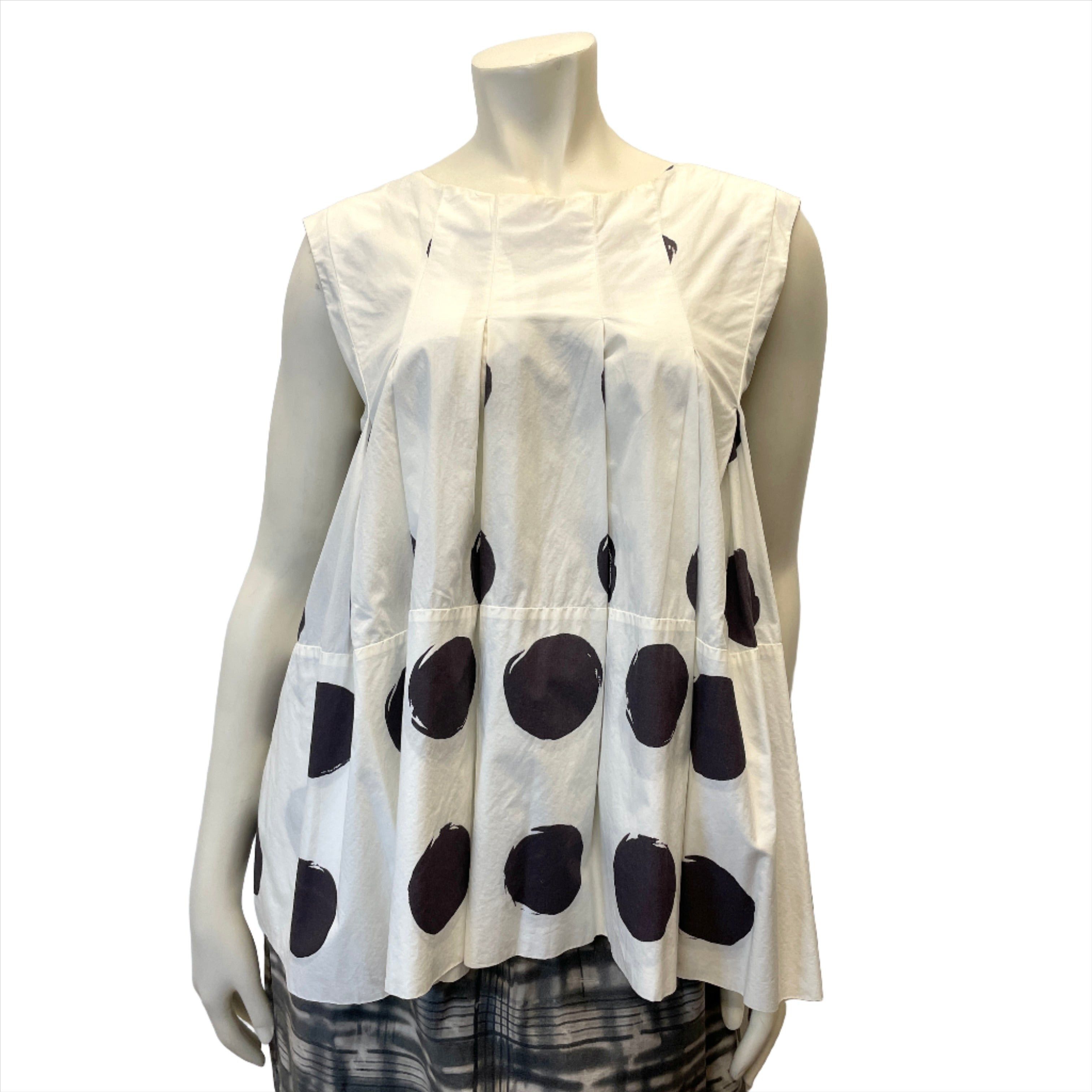 Marni Marni Fall ‘06 Vintage Designer Polkadot Summer Top Made In Italy Size M Size M / US 6-8 / IT 42-44 - 1 Thumbnail