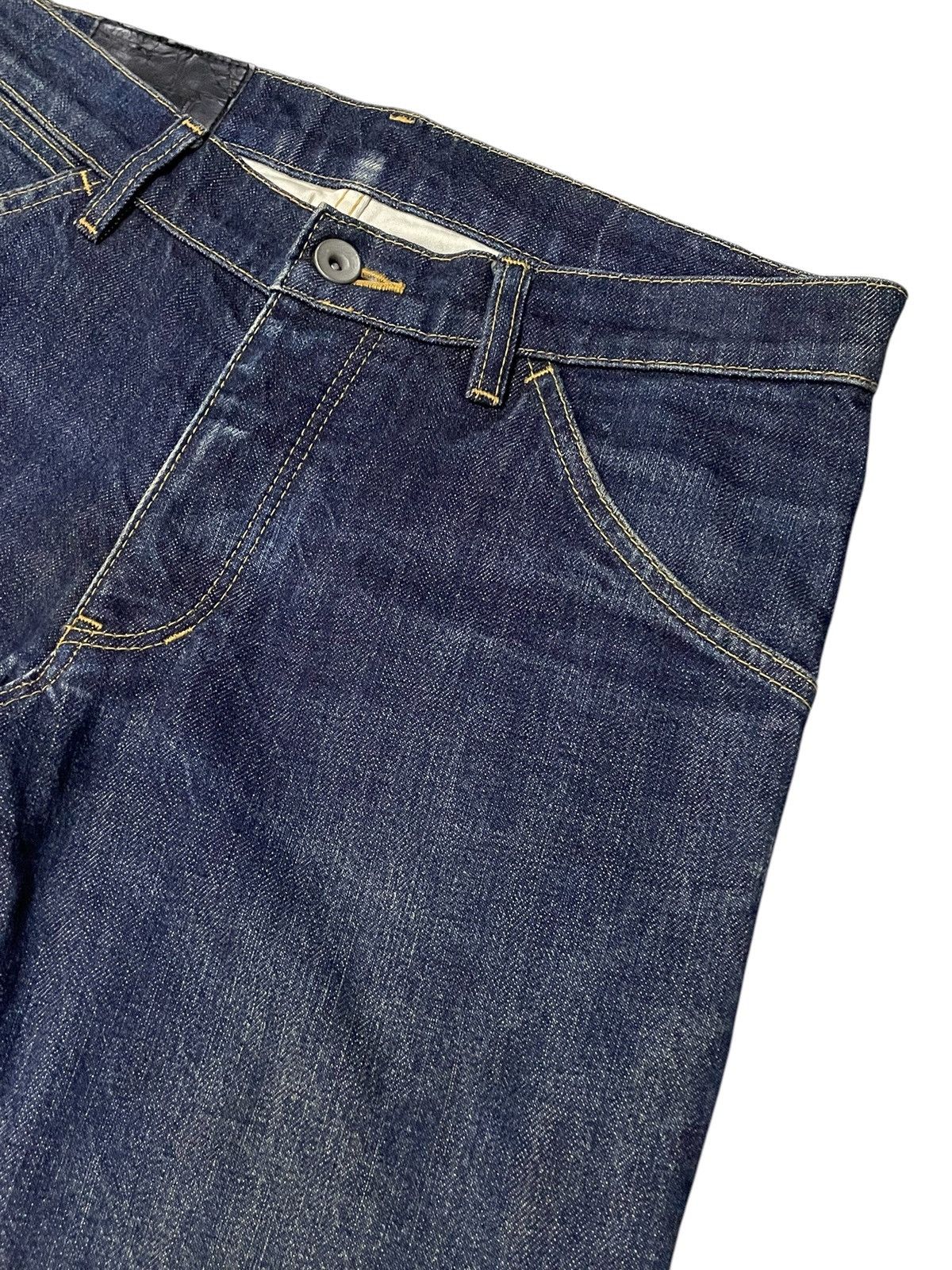Attachment Attachment Japan Spiral Curved Stacked Leg Long Seam Jeans Size US 30 / EU 46 - 8 Thumbnail