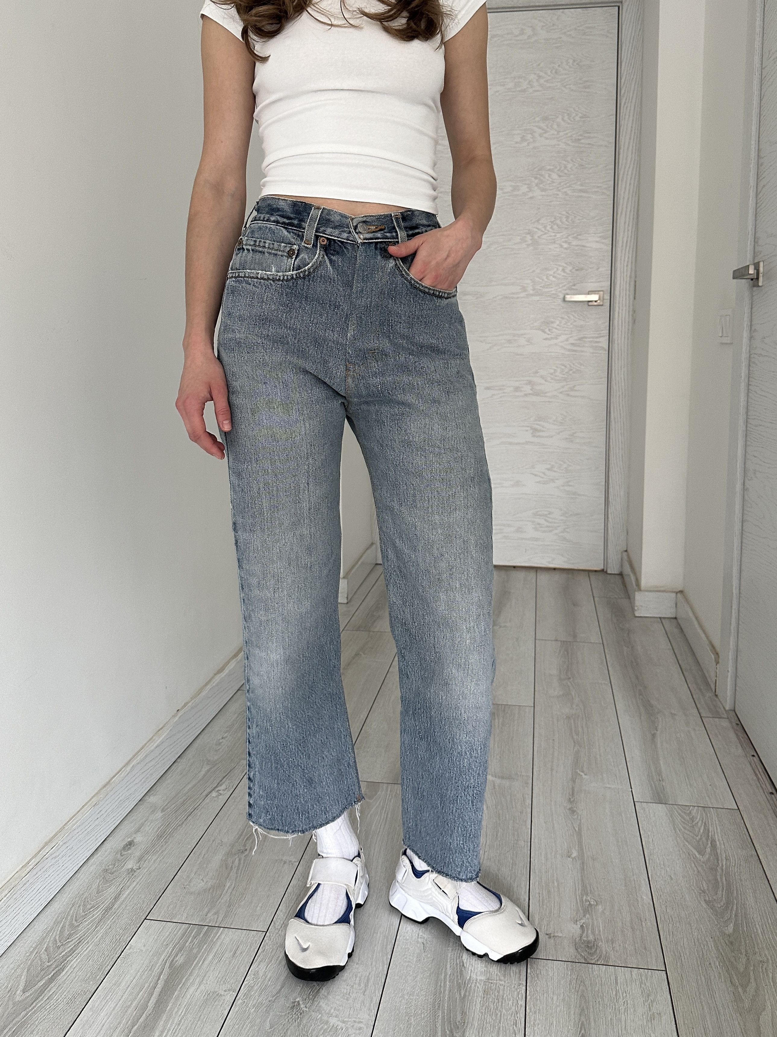 Levi's Vintage Levi's Flared Blue Denim Jeans Size 25" / US 0 / IT 36 - 1 Thumbnail