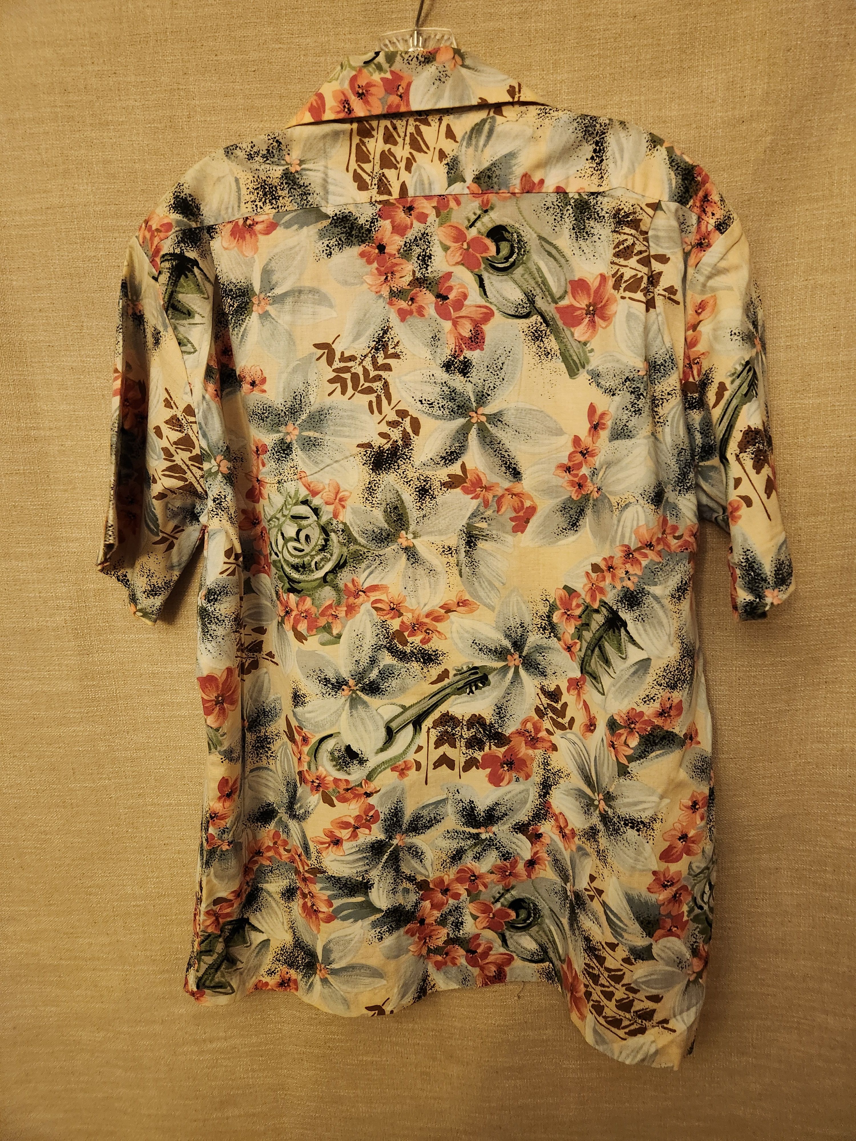 Hilo Hattie Vintage 80's 100% Cotton Floral Camp Shirt Size US L / EU 52-54 / 3 - 2 Thumbnail