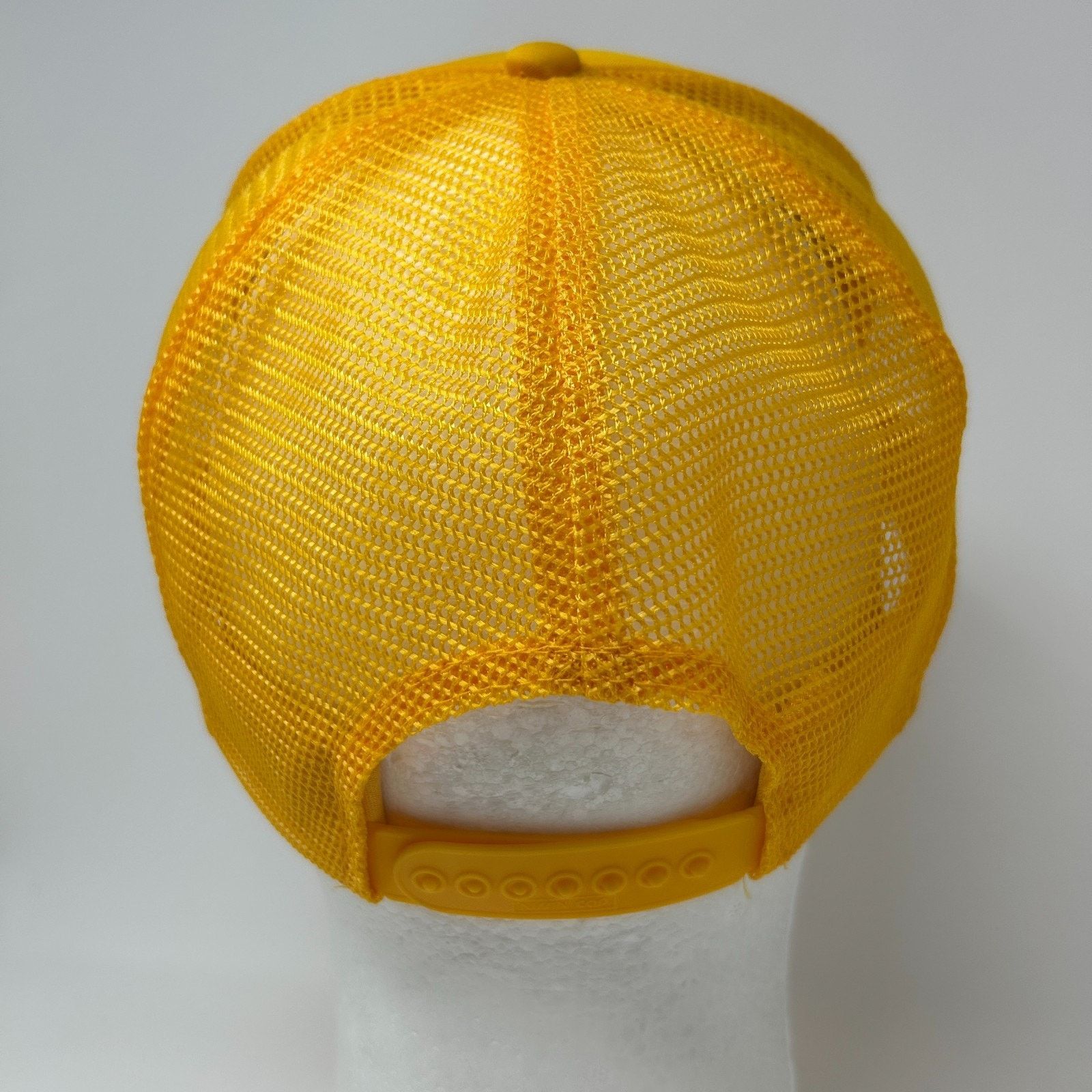 Vintage Vintage 90s Cy Camp Trucking Trucker Hat Baseball Cap Yellow Size ONE SIZE - 3 Thumbnail
