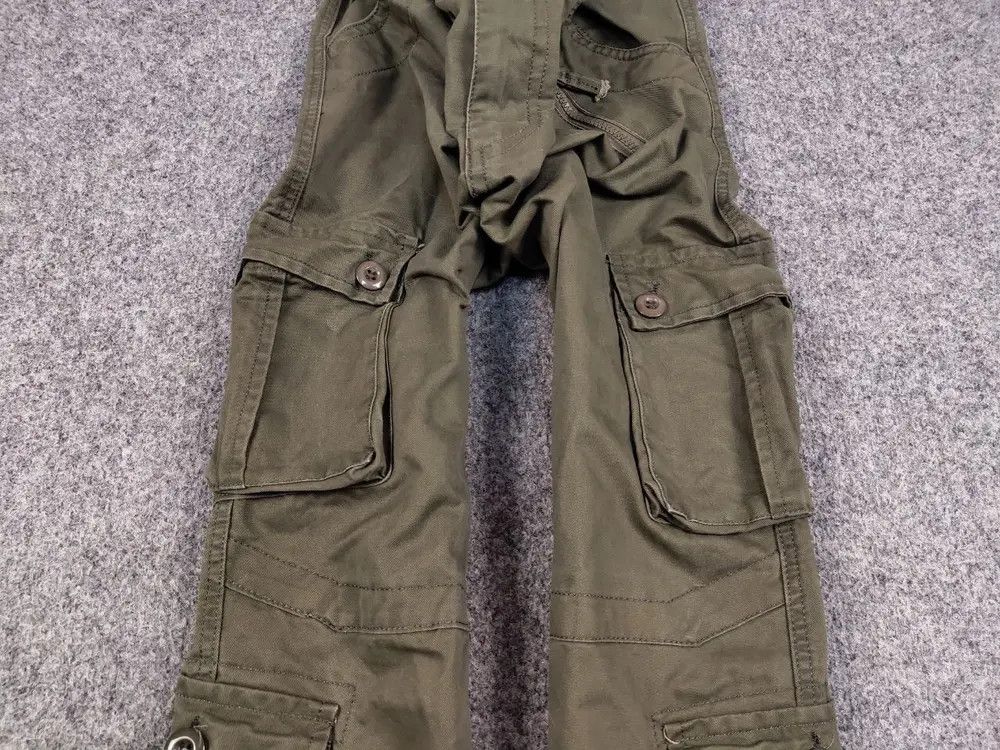 Japanese Brand Vintage Japanese Multi Pocket Cargo Pants Y2K Travis Style Size US 36 / EU 52 - 4 Thumbnail