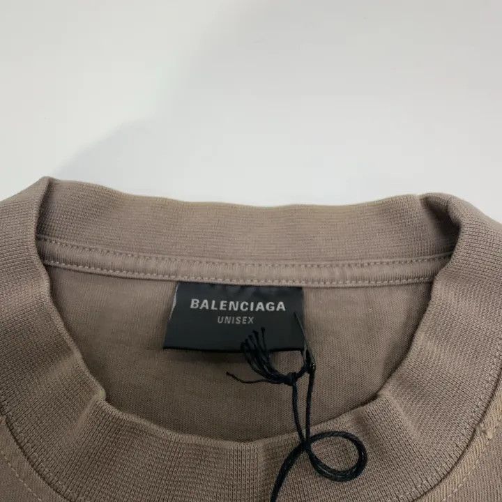 Other Balenciaga Balenciaga SS23 Distressed Logo TShirt -2507 Size US XS / EU 42 / 0 - 6 Thumbnail