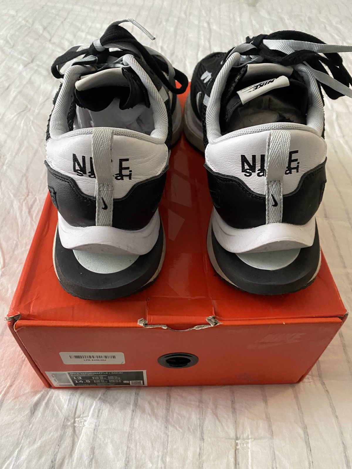 Nike 🔥 Nike x Sacai VaporWaffle CV1363-001 Size 13 US Men’s 🔥 Size US 13 / EU 46 - 7 Thumbnail