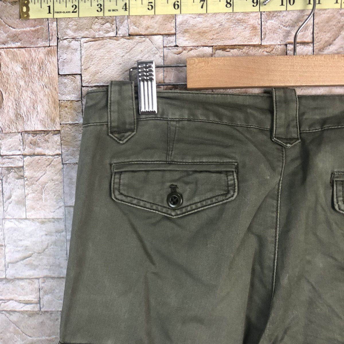 Japanese Brand Fredy Npit Green Cargo Multipocket Pants #A48 Size US 29 - 15 Thumbnail
