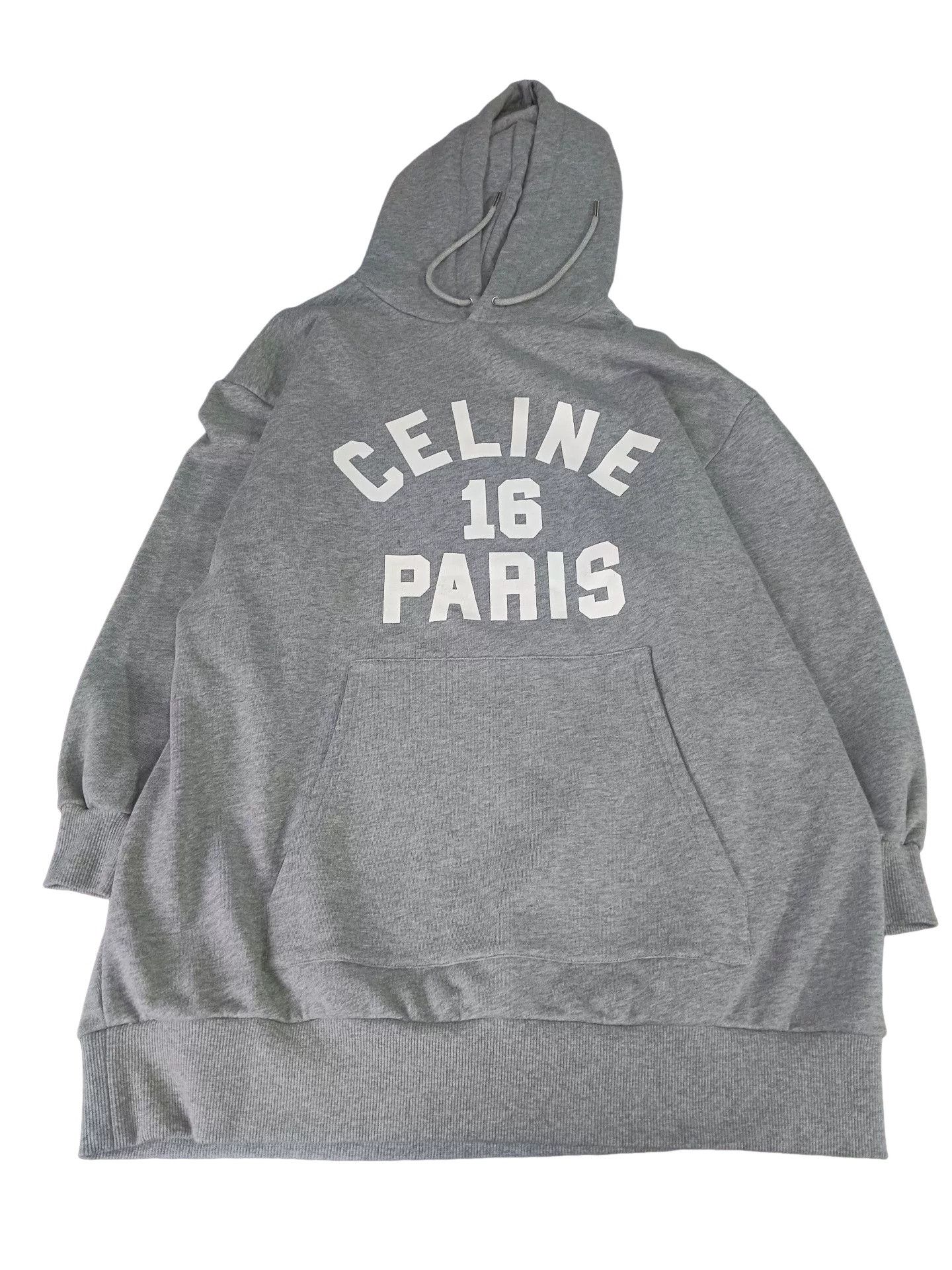 Celine Celine studded logo hoodie | Grailed