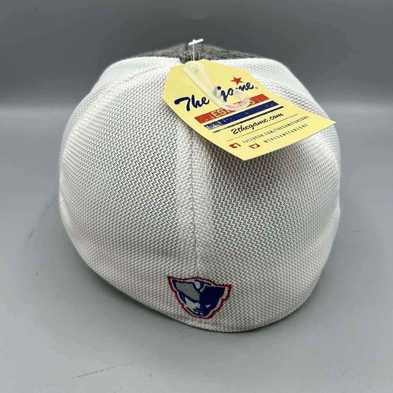 The Game New England Patriots Trucker Hat Men L-XL NFL Stretch Fitted Size ONE SIZE - 3 Thumbnail