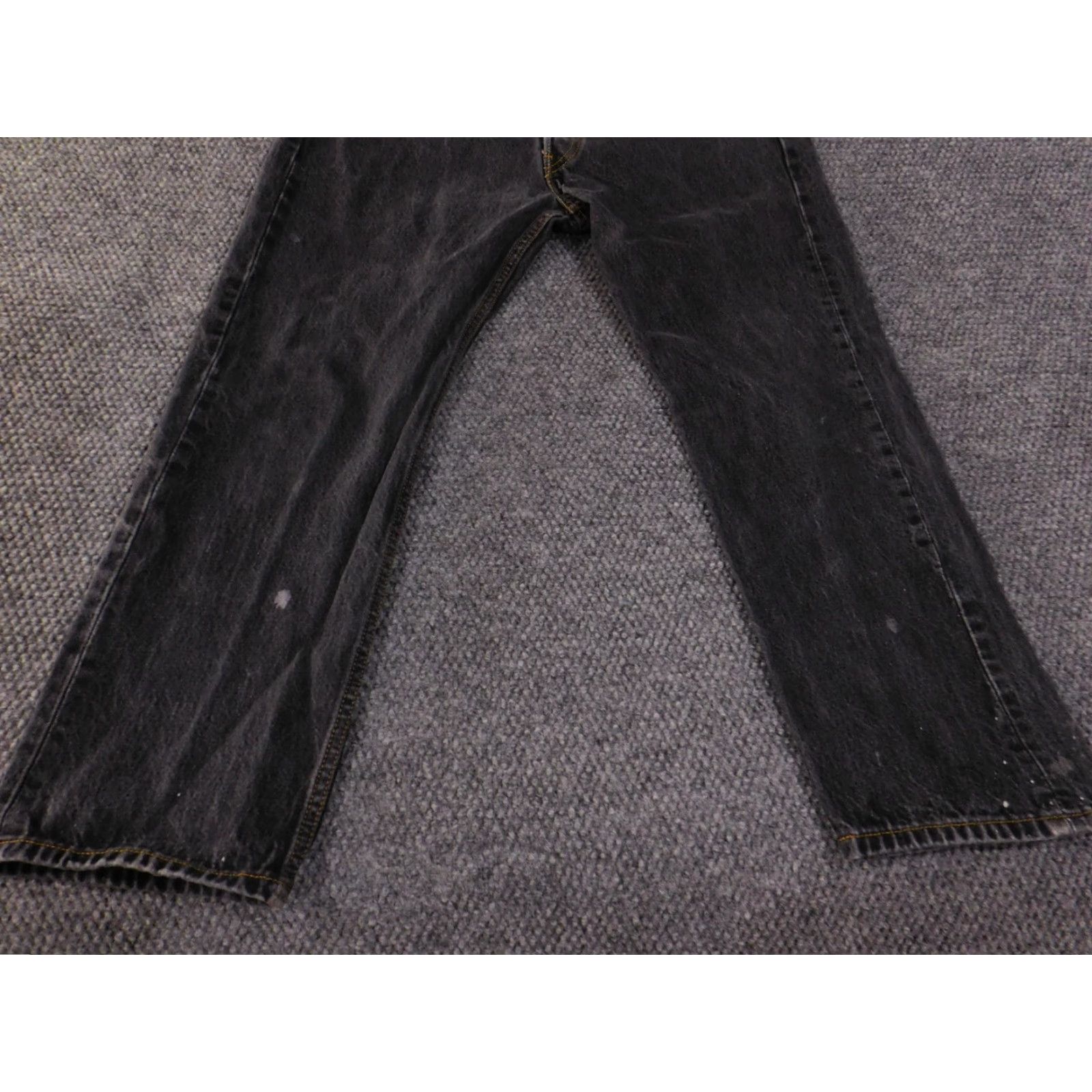 Levi's VINTAGE Levis 501XX Jeans Mens 35x30 black straight classic Size US 38 / EU 54 - 3 Thumbnail