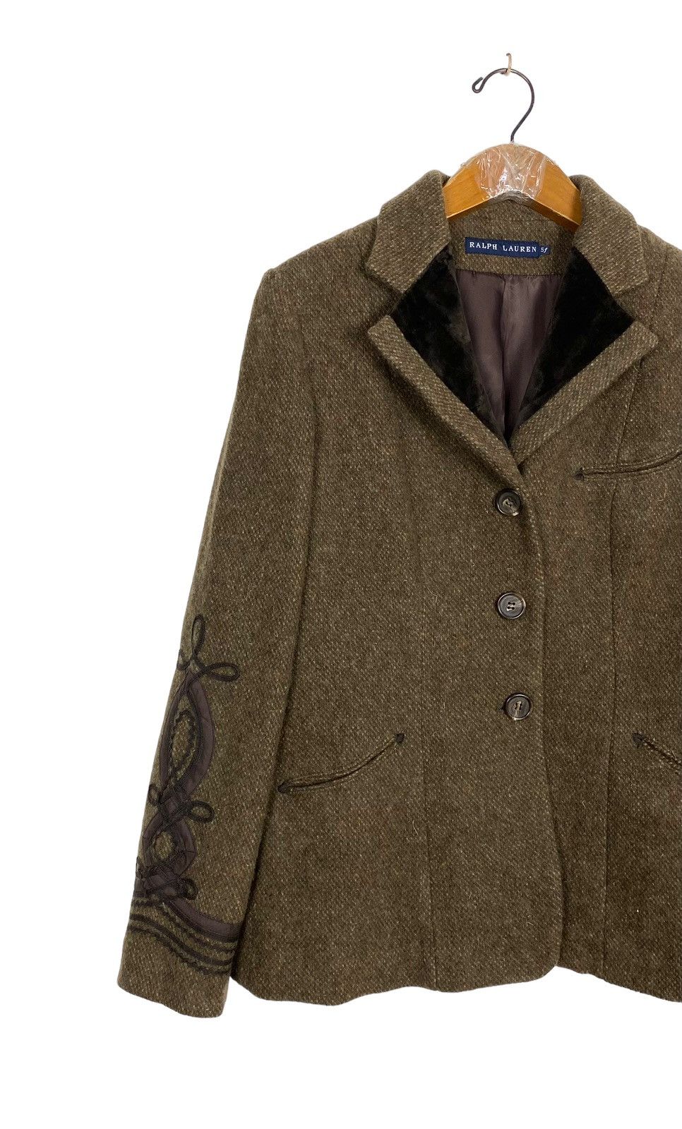 Ralph Lauren Rare‼️ Vintage Ralph Lauren Wool Coat Size M / US 6-8 / IT 42-44 - 2 Thumbnail