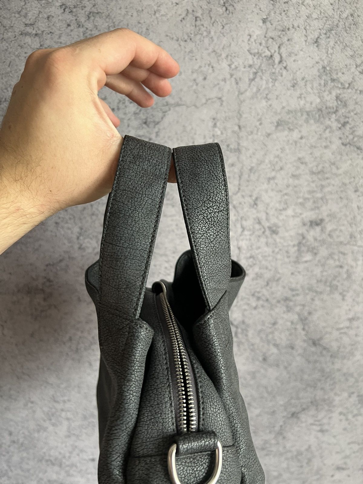 Armani Armani Jeans Handle Bag Y2K 2000s Size ONE SIZE - 14 Thumbnail