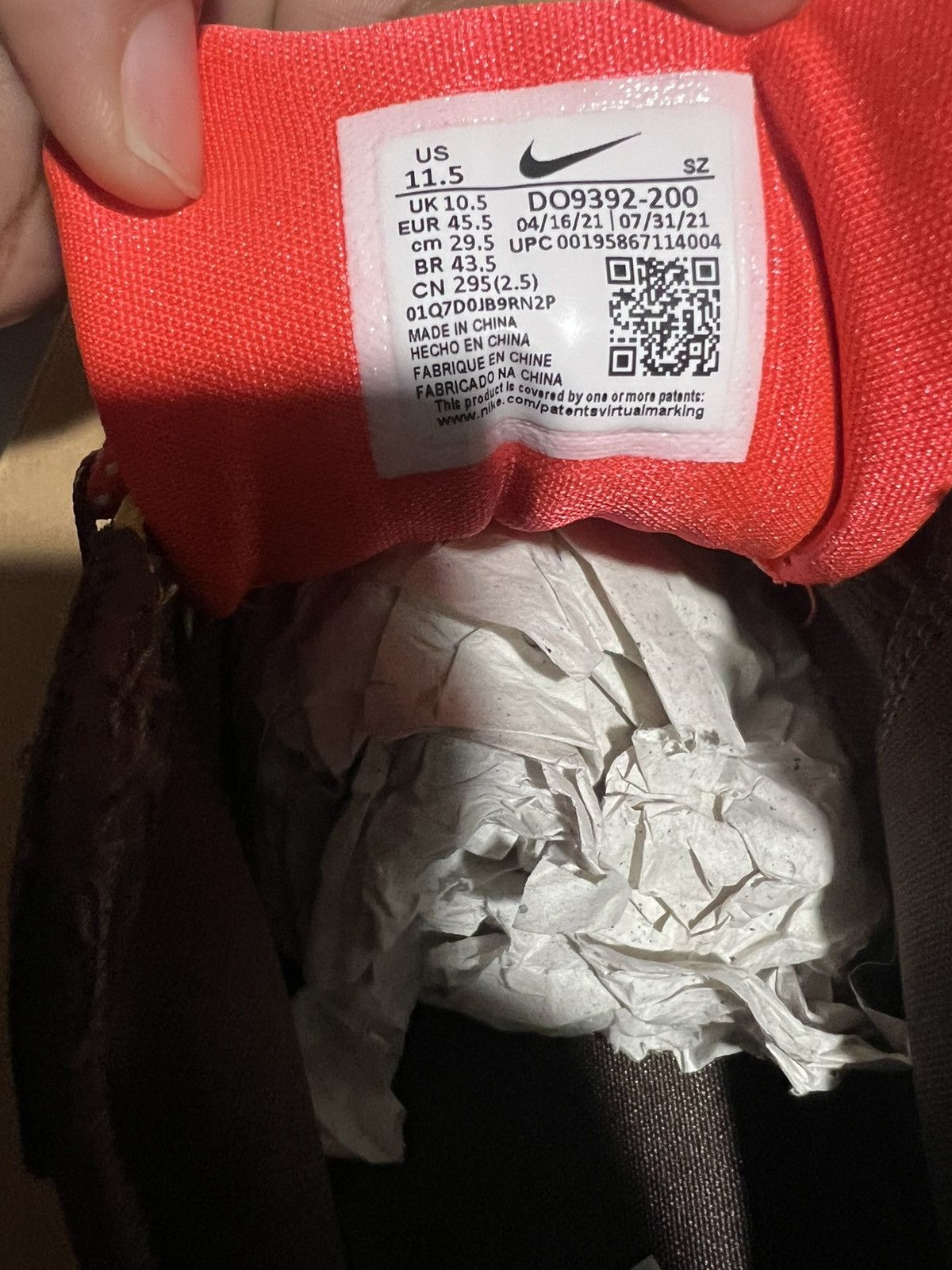 Nike × Travis Scott Nike airmax 1 x travis scott Size US 11 / EU 44 - 7 Thumbnail