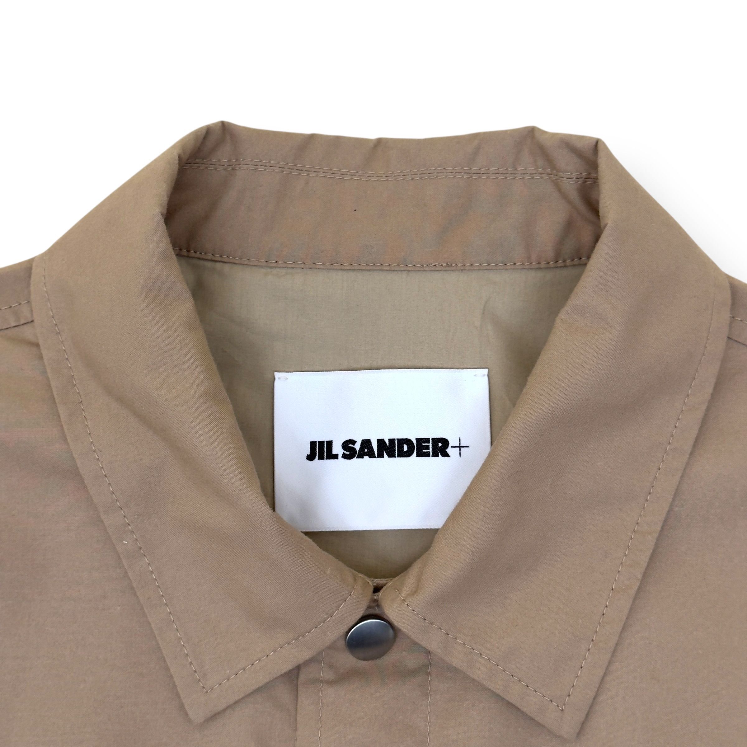 Jil Sander JIL SANDER SS25 FLAP POCKET SHIRT BEIGE 50 / L Size US L / EU 52-54 / 3 - 3 Thumbnail