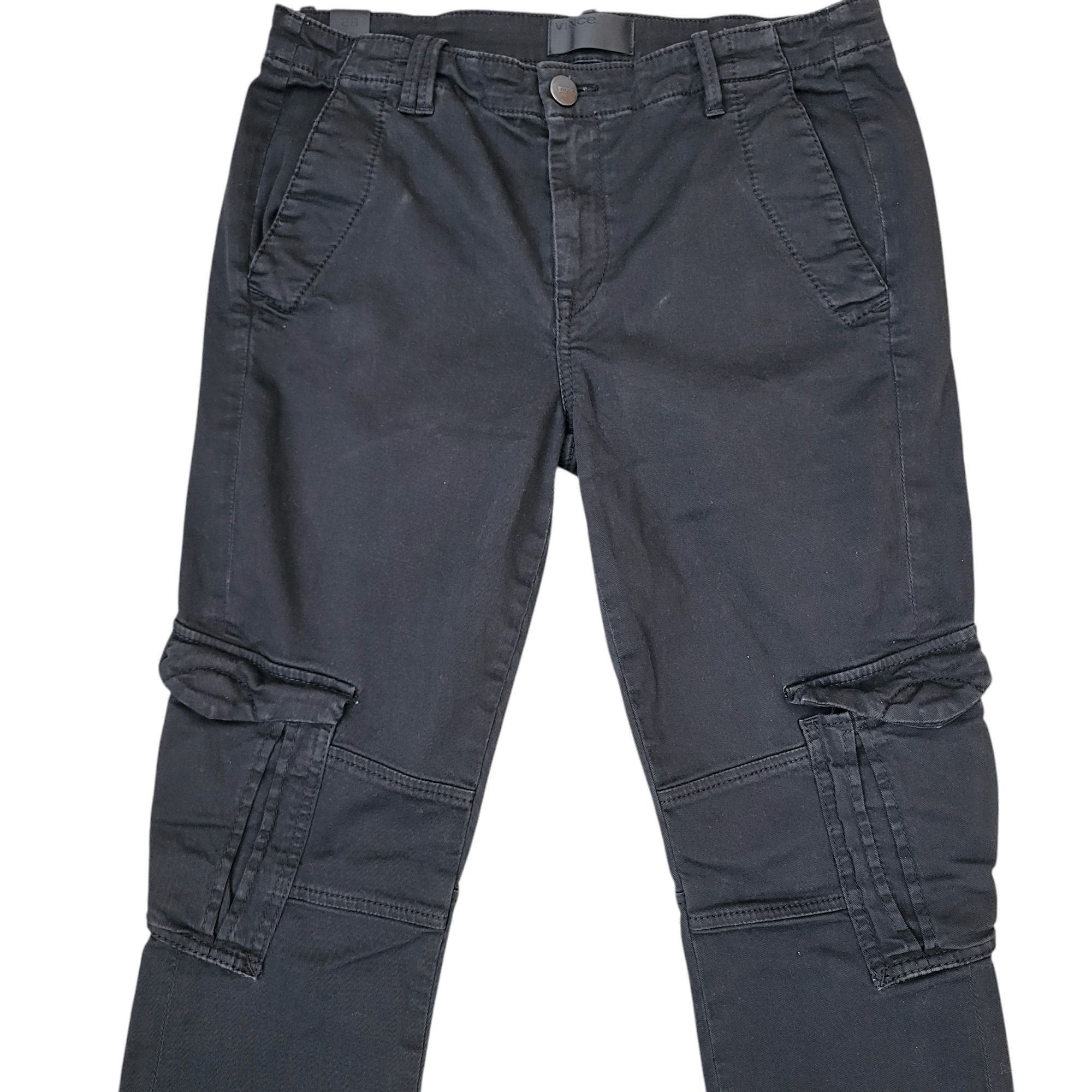 Vince Vince Women’s Military Zipper Cargo Skinny Pant 29 Inseam 30 Size 29" - 2 Thumbnail