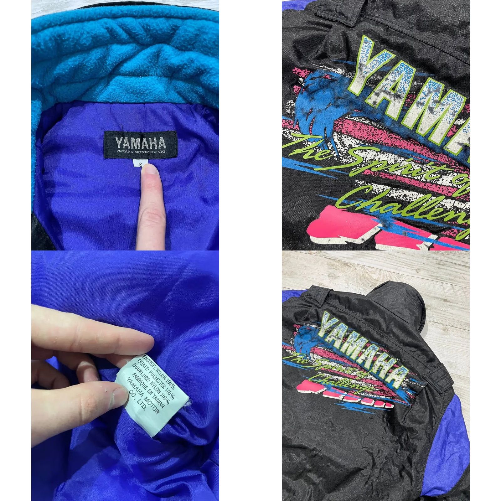 Yamaha VINTAGE Yamaha Jacket Men Size S Black 80s 90s Moto Racing Y2K Shirts/Shirt Size US S / EU 44-46 / 1 - 9 Thumbnail