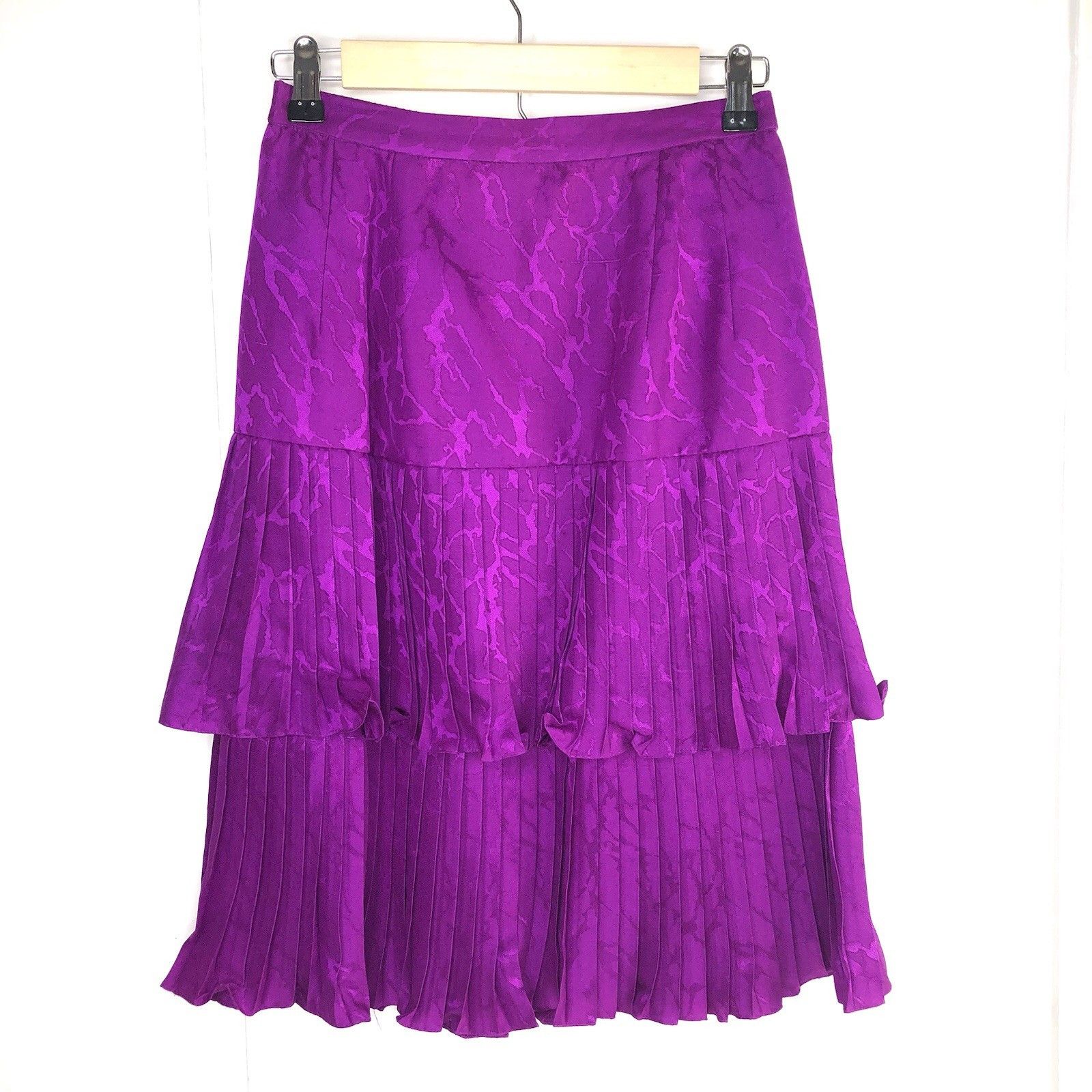 Other Rimini Saks Fifth Avenue Purple Evening Top Skirt Suits Sz 6 Size M / US 6-8 / IT 42-44 - 3 Thumbnail