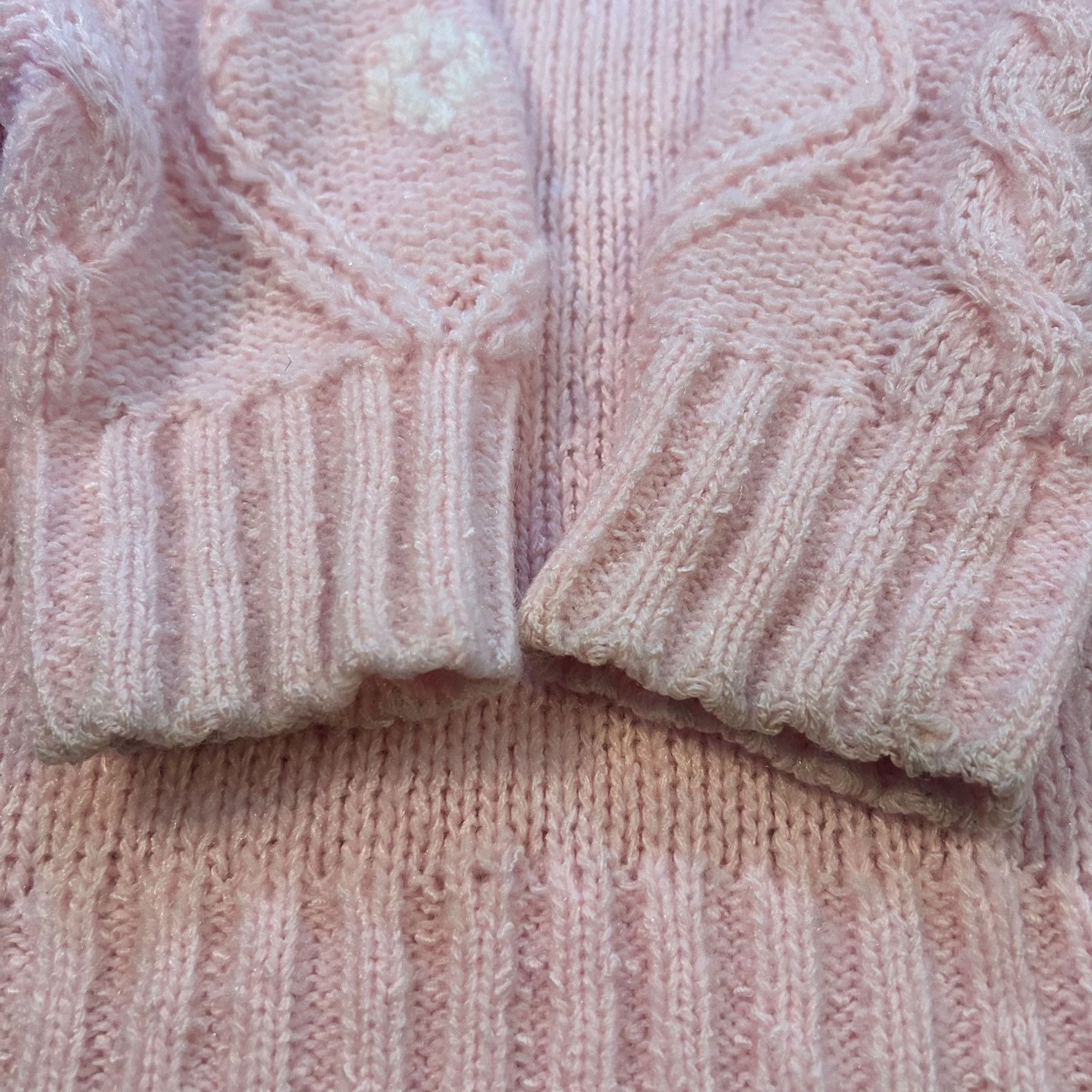 Vintage Vintage Worthington Chunky Grandmacore Pastel Goth Sweater M Size L / US 10 / IT 46 - 4 Thumbnail