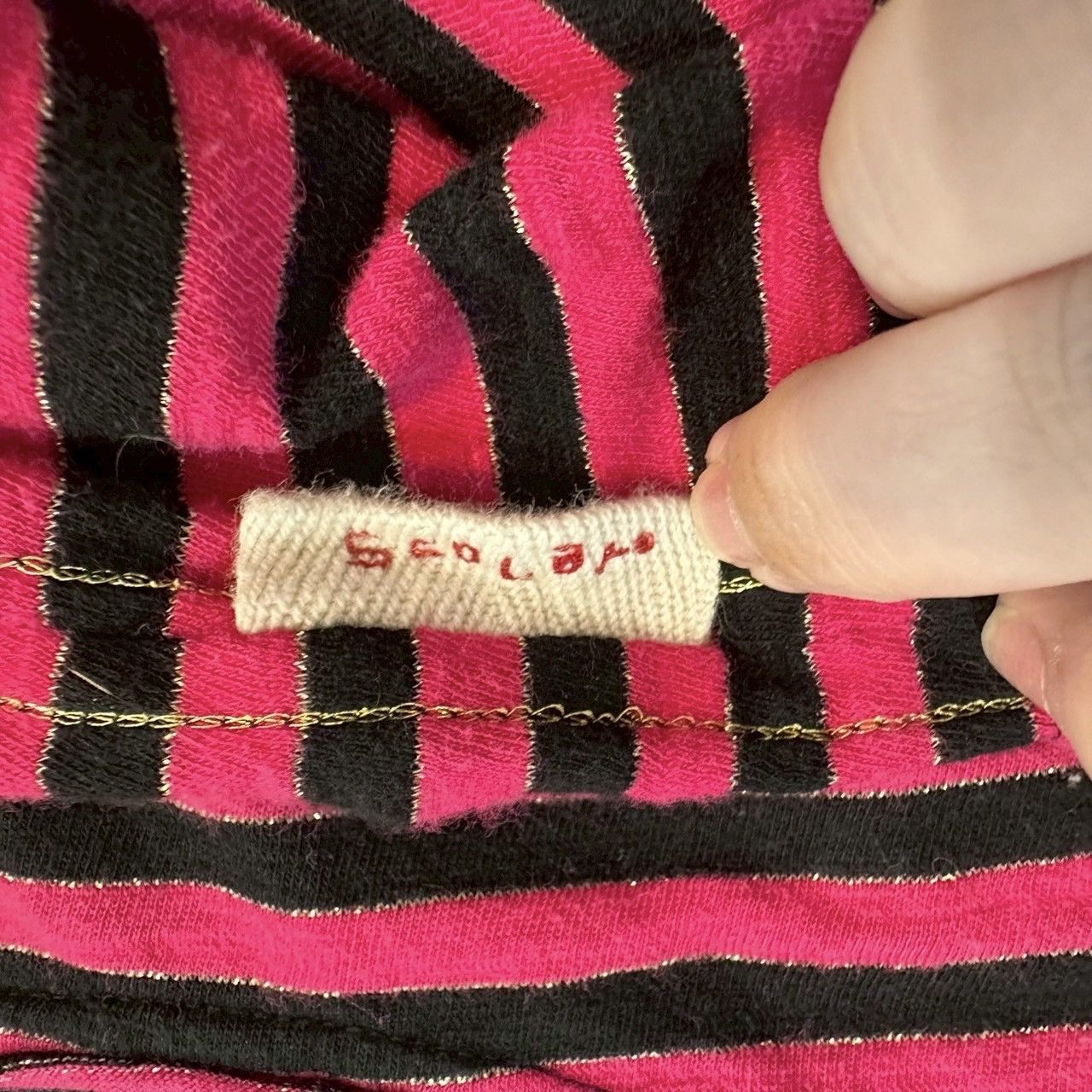 Japanese Brand ScoLar Japanese Brand Striped T-shirt Size M / US 6-8 / IT 42-44 - 3 Thumbnail