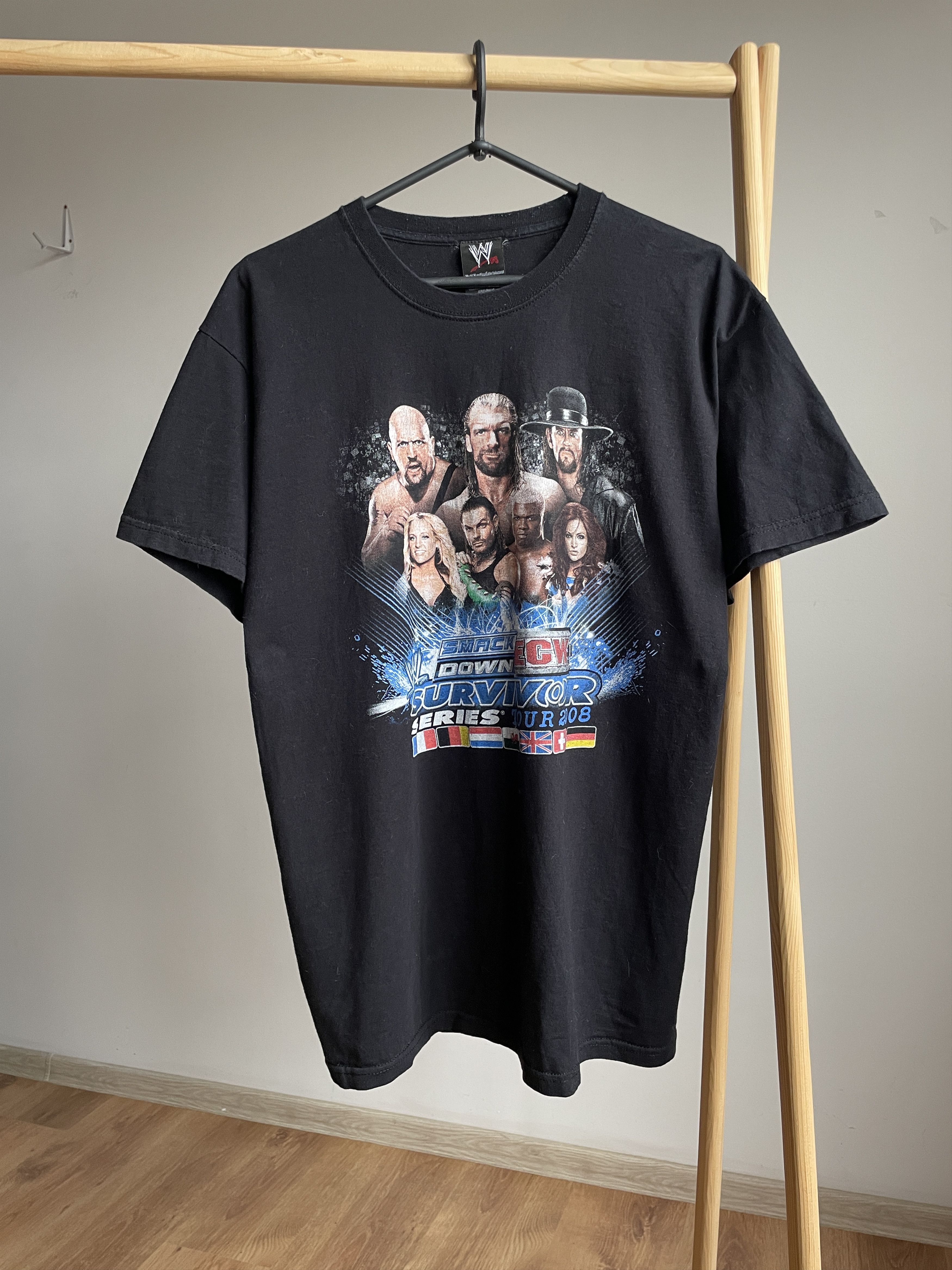 Vintage wwe survivor high quality series 2003 t shirt