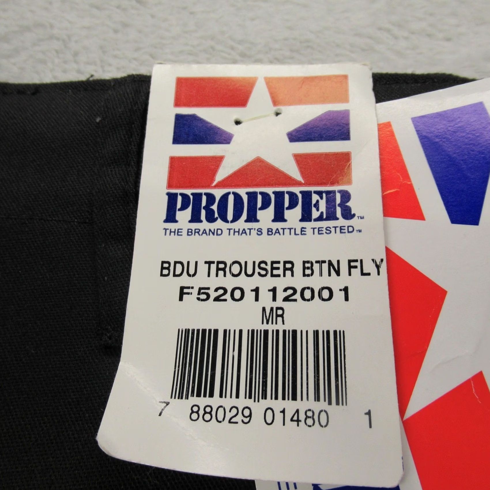 Propper VINTAGE Propper Pants Mens 31x32 Black BDU Cargo Rugged Combat Trousers 31x32 NEW Size US 31 - 4 Thumbnail