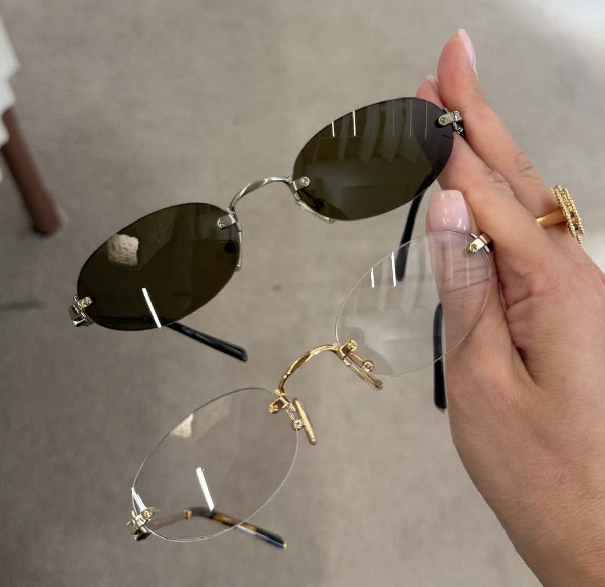 Miu Miu NEW Miu Miu sunglasses MU A54S 26C09Z Size ONE SIZE - 1 Thumbnail