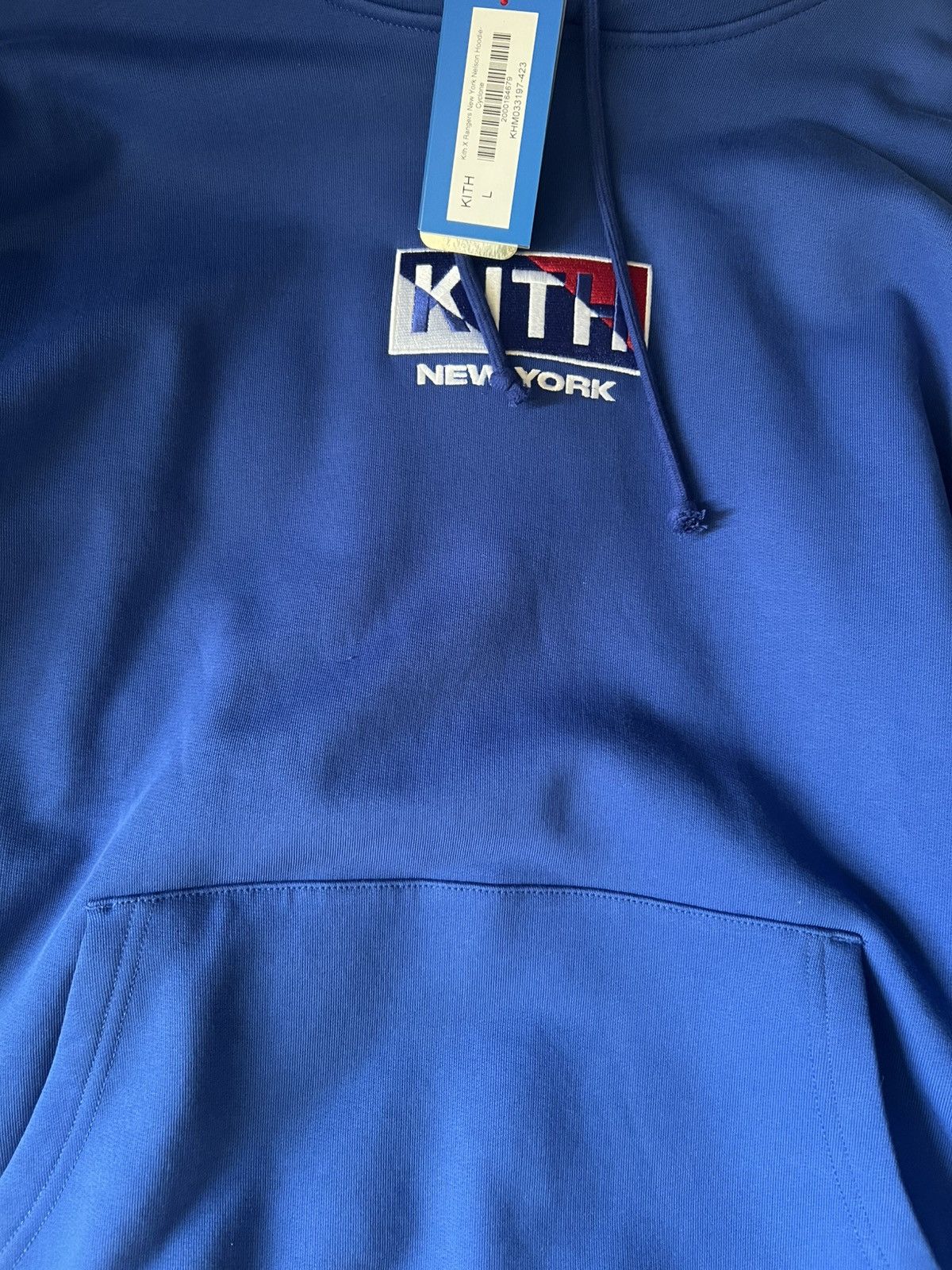 Kith Kith New York Rangers Nelson Hoodie Size US L / EU 52-54 / 3 - 4 Thumbnail