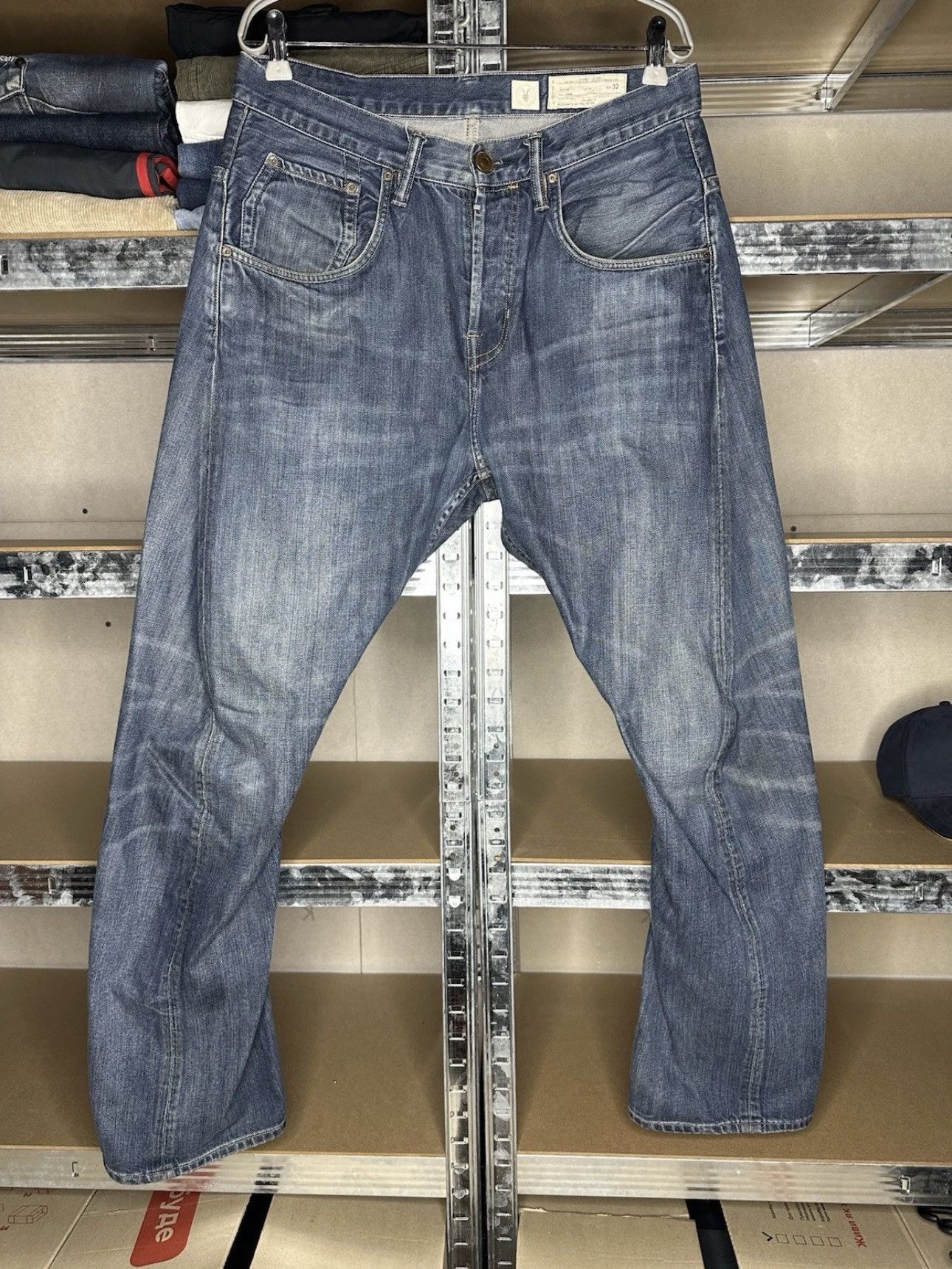 Allsaints AllSaints Spitalfields Jeans Men's Size 32 Twisted Leg Denim Size US 32 / EU 48 - 1 Thumbnail