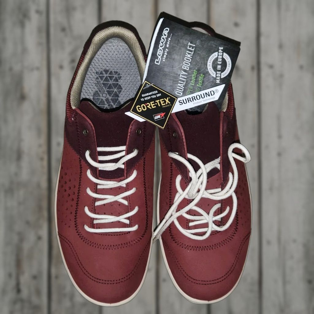 LOWA Lowa Women's Gore Tex Surround San Luis Casual Sneakers Stone Mint Travel Sz 8.5 Size US 6 / IT 36 - 1 Thumbnail