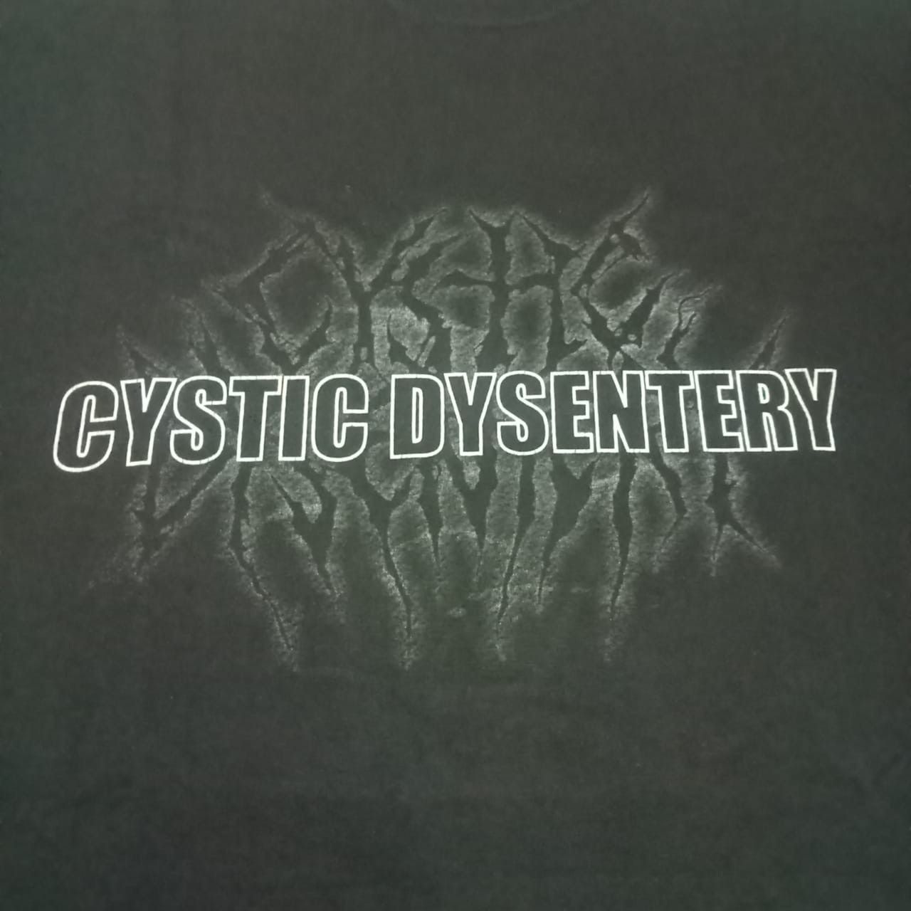 Band Tees Vintage Cystic Dysentery logo brutal death metal tee Size US XL / EU 56 / 4 - 2 Thumbnail