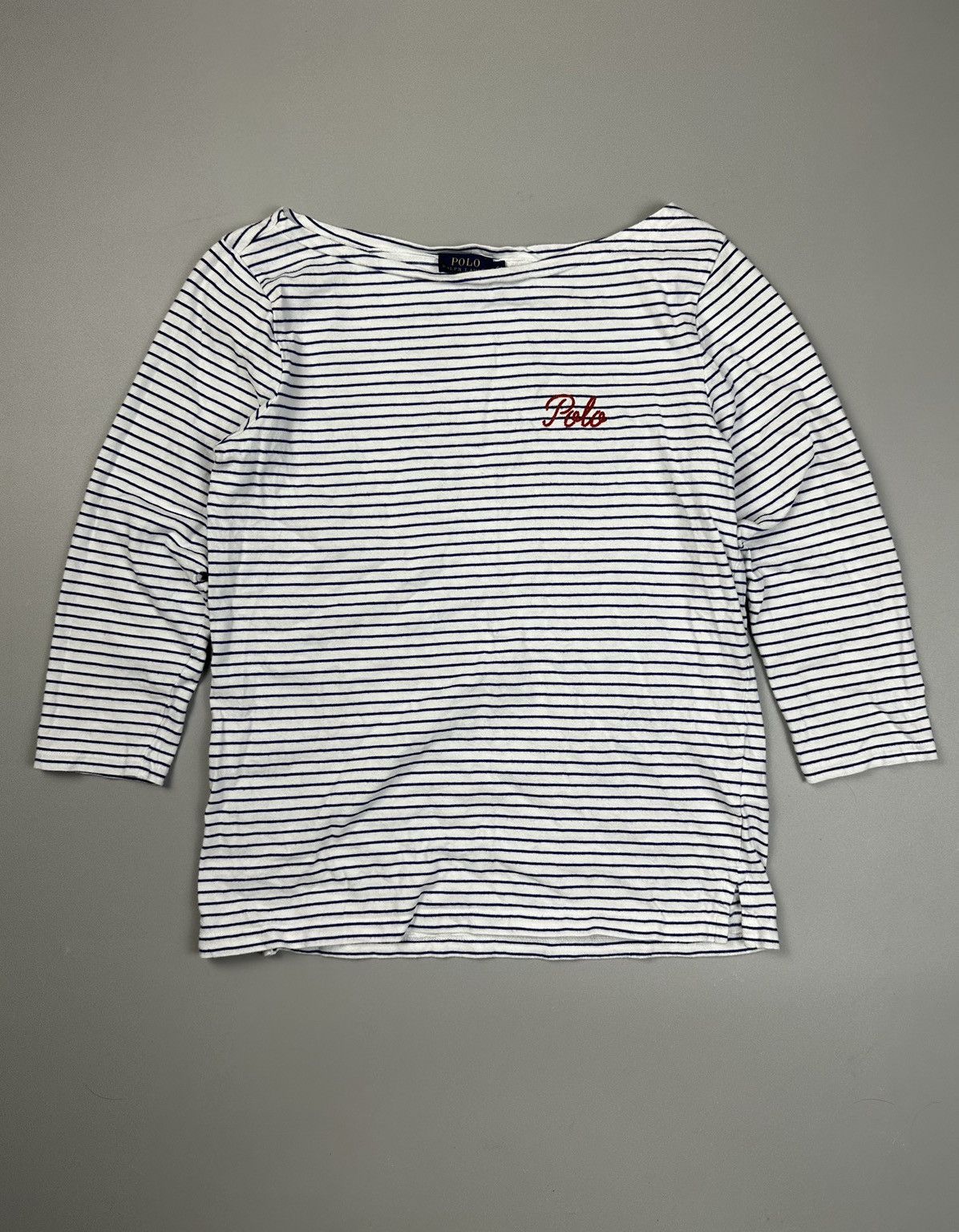 Polo Ralph Lauren Amazing basic stripe long sleeve Polo Ralph Lauren Size S / US 4 / IT 40 - 1 Thumbnail