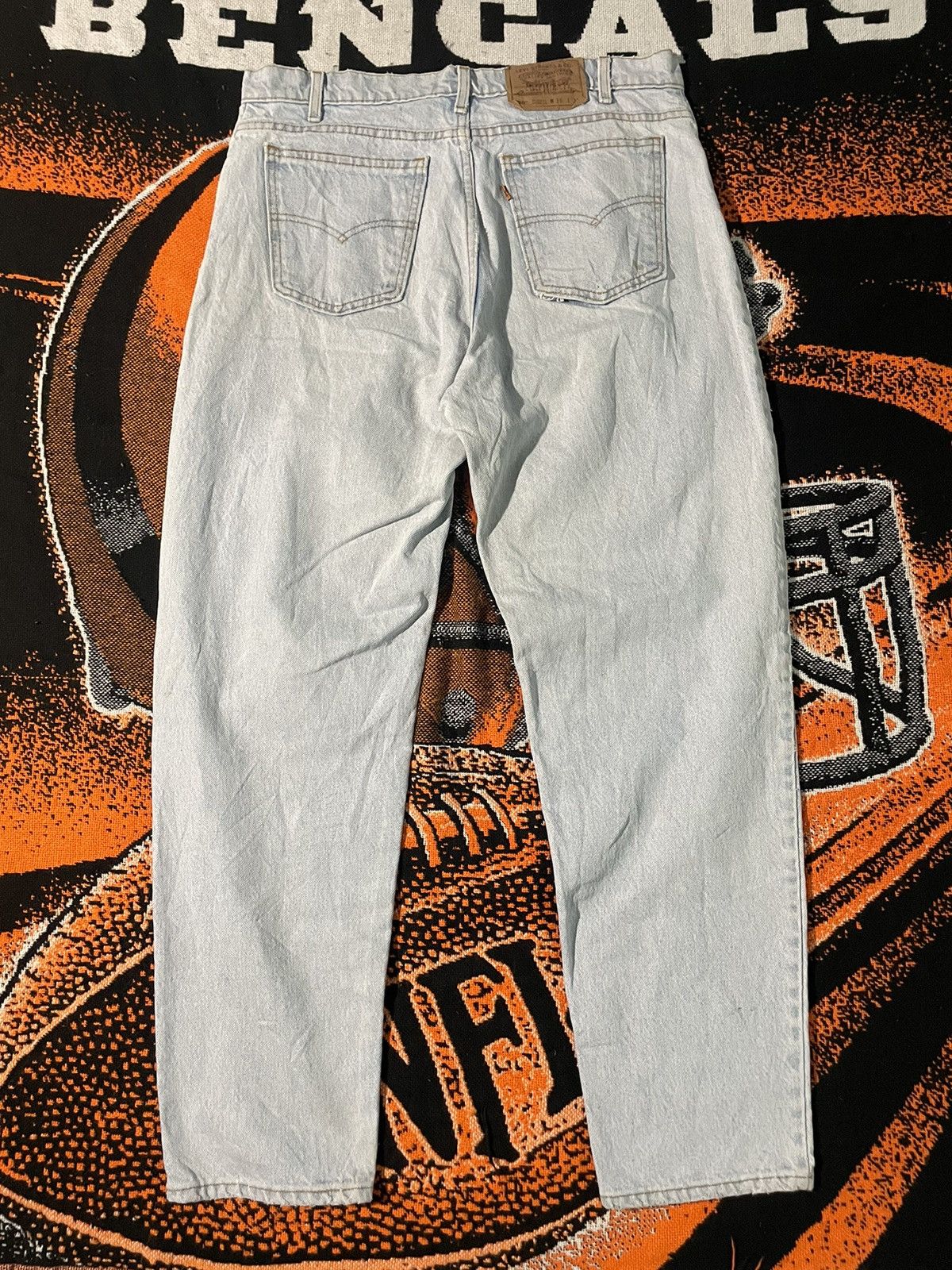 Levi's Vintage Levi’s 550 Relaxed Fit Tapered Leg Jeans Pants 90s Size US 36 / EU 52 - 6 Thumbnail