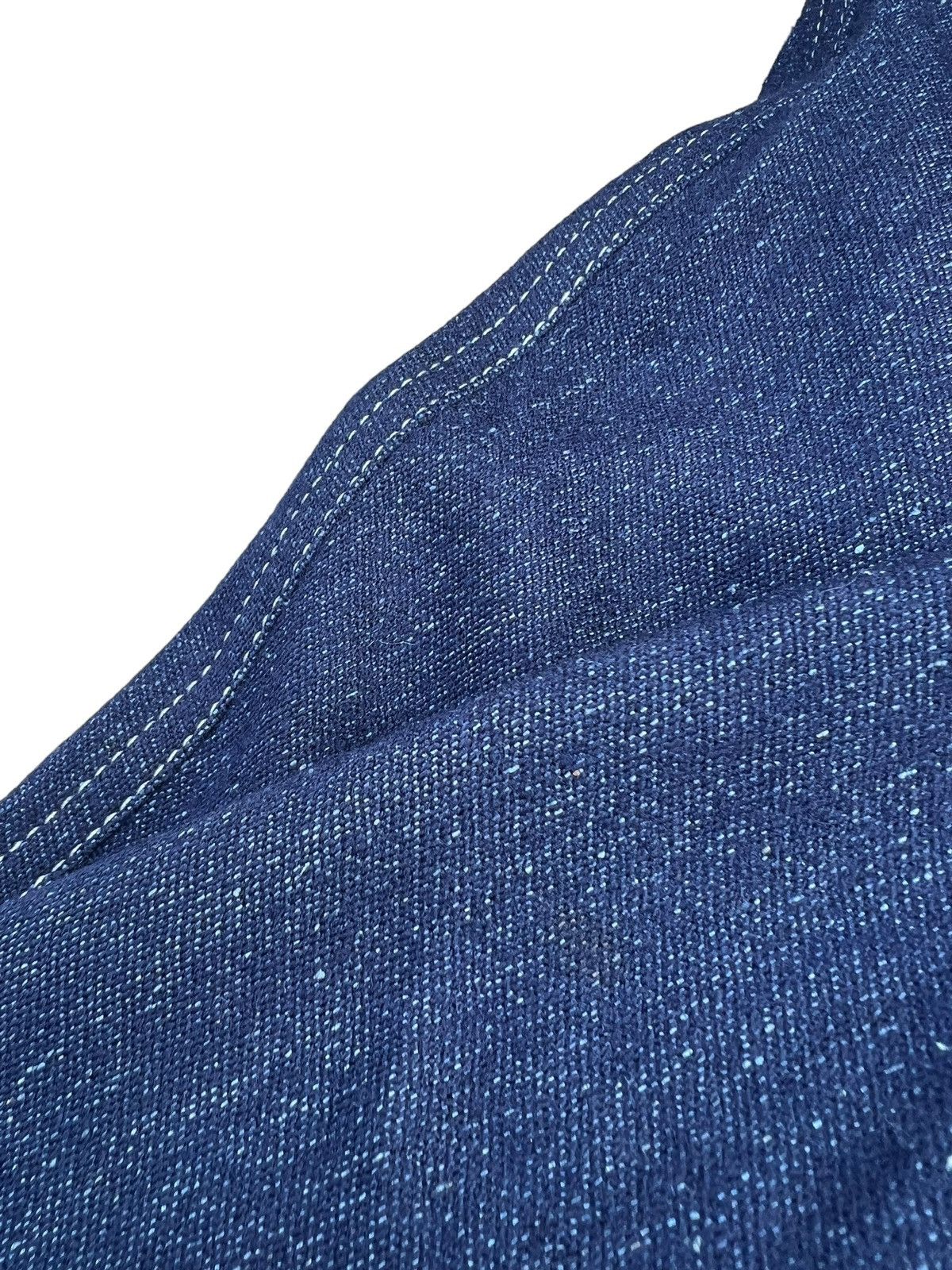 Celine Vintage 90s Celine Paris Distressed Wool Silk Trouser Pant Size US 32 / EU 48 - 9 Thumbnail