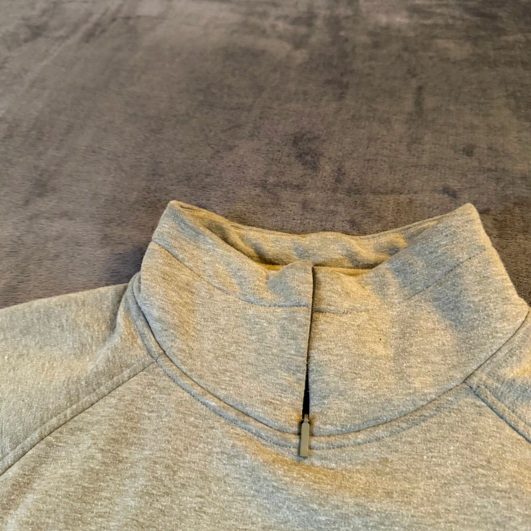 Mountain Hardwear Mountain Hardwear Sweatshirt Pullover Green L Womens Regular Long Sleeve 1/4 Zip Fleece Pockets Mock Neck Golf? Size L / US 10 / IT 46 - 4 Thumbnail