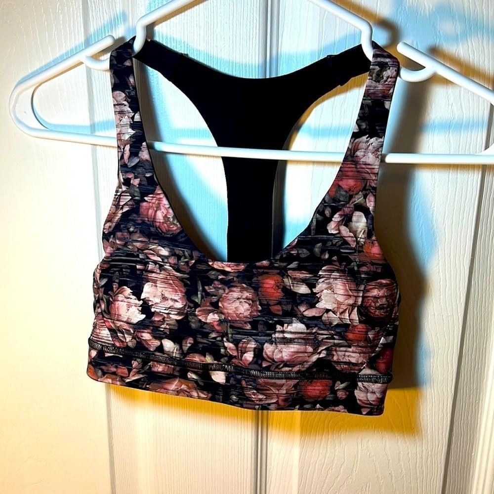 Lululemon Size 4 Lululemon Break Free Peony Racerback bra Size ONE SIZE - 1 Thumbnail