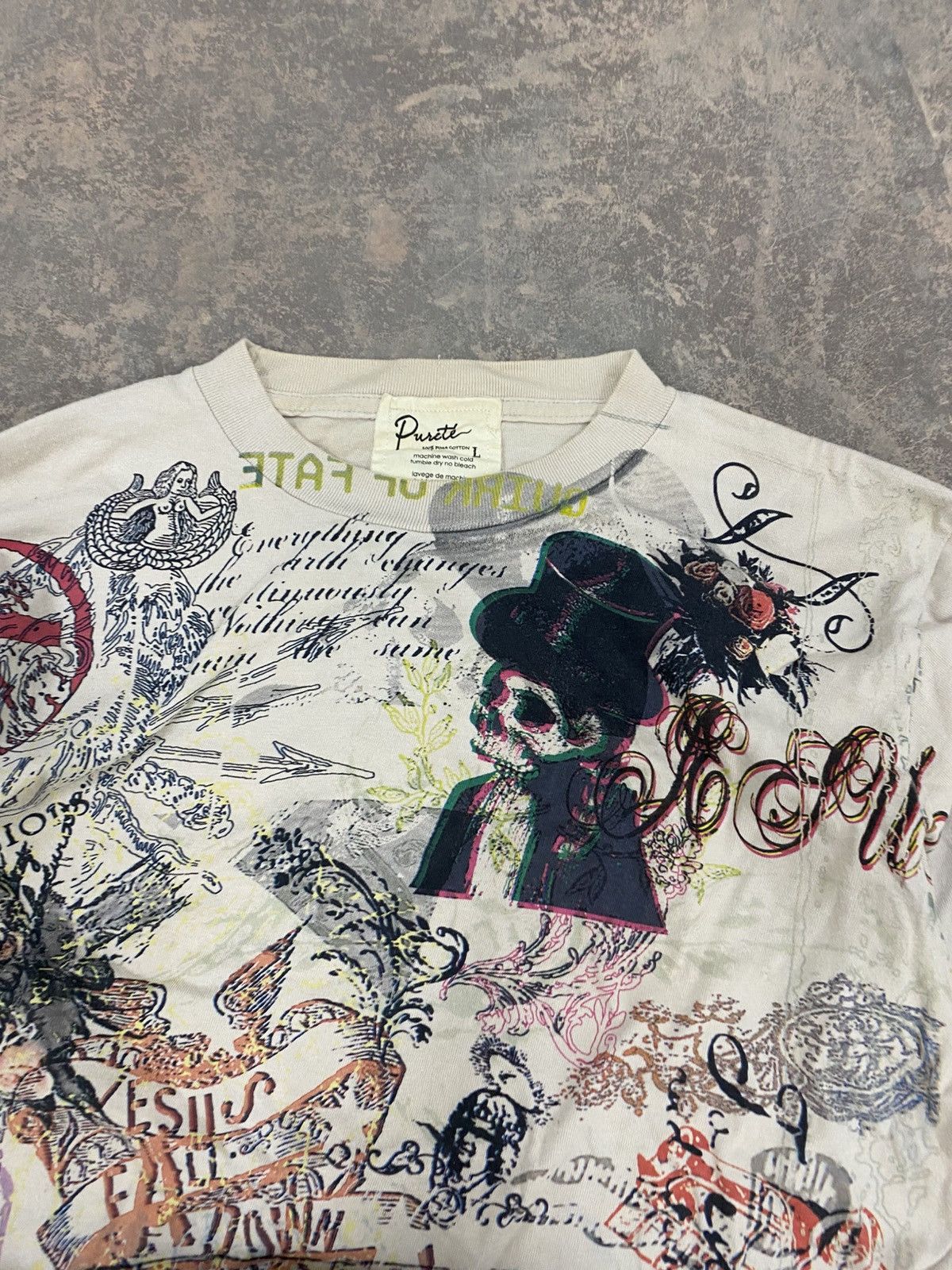 Hysteric Glamour Pureté Motion Print Skull Poem Y2K Punk grunge Size US M / EU 48-50 / 2 - 13 Thumbnail