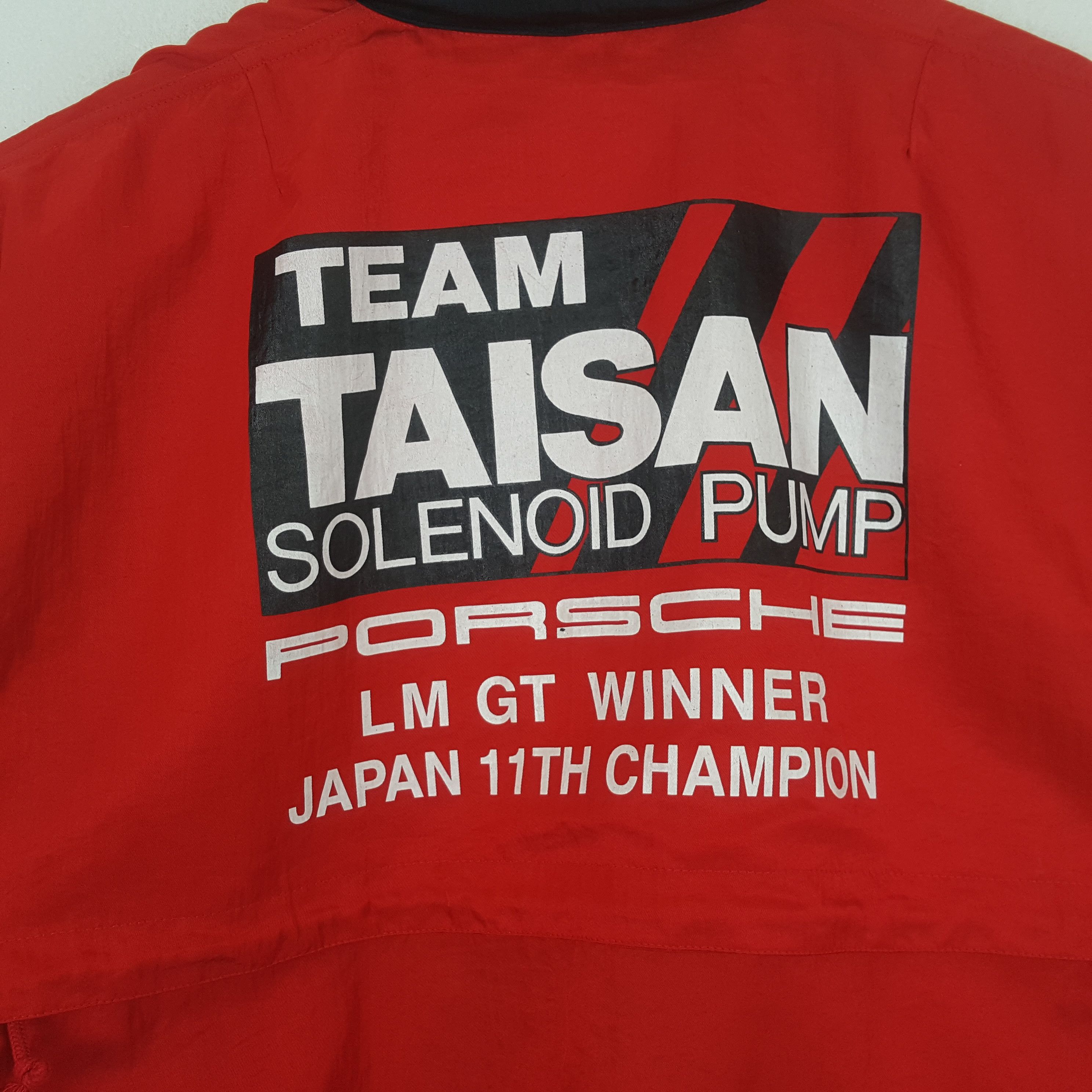 Vintage Team Taisan Porsche Ferrari Bentley Motorsports Jacket Size US L / EU 52-54 / 3 - 2 Thumbnail