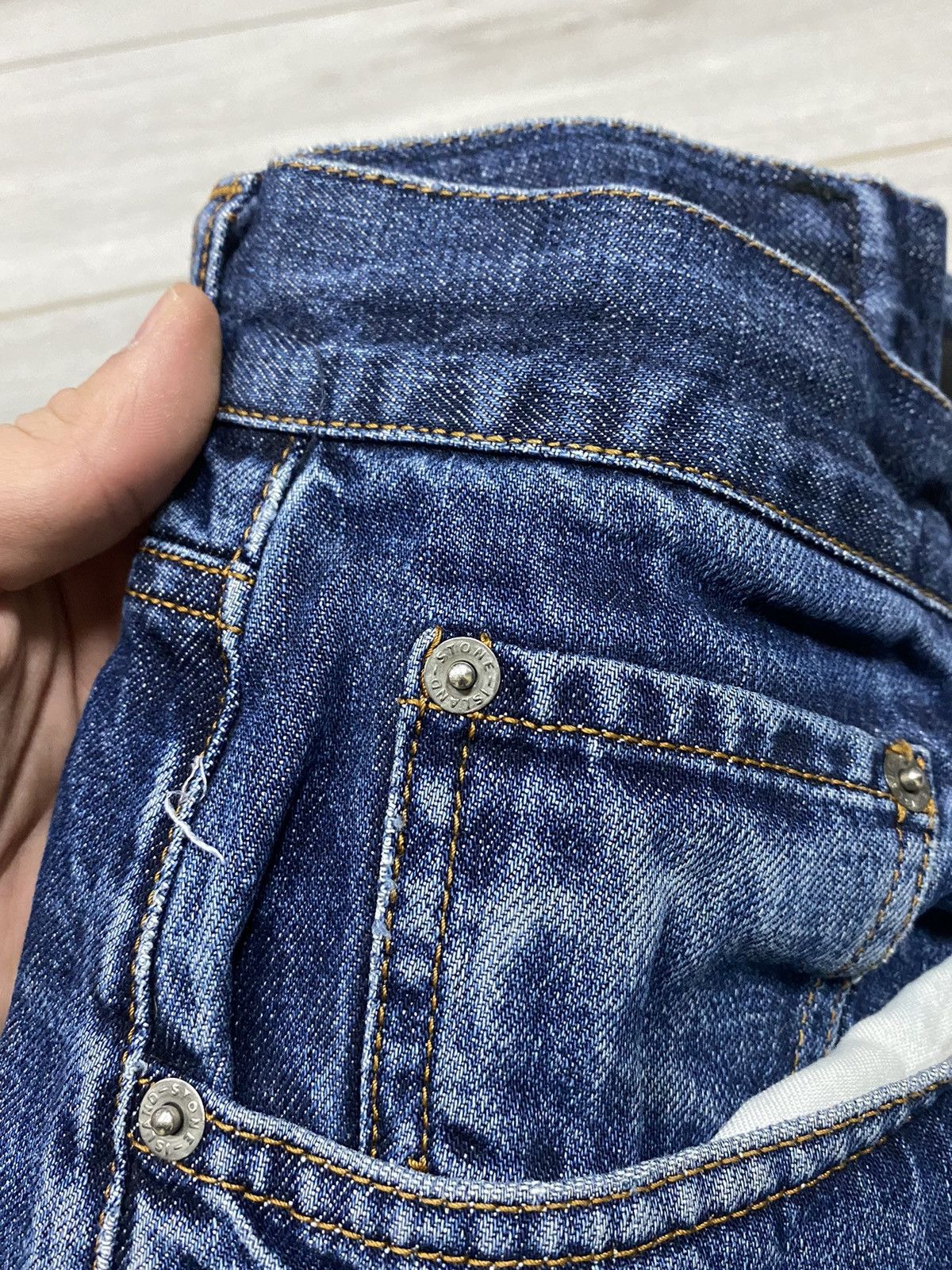 Stone Island Stone Island denims ripped distressed jeans Size US 32 / EU 48 - 6 Thumbnail