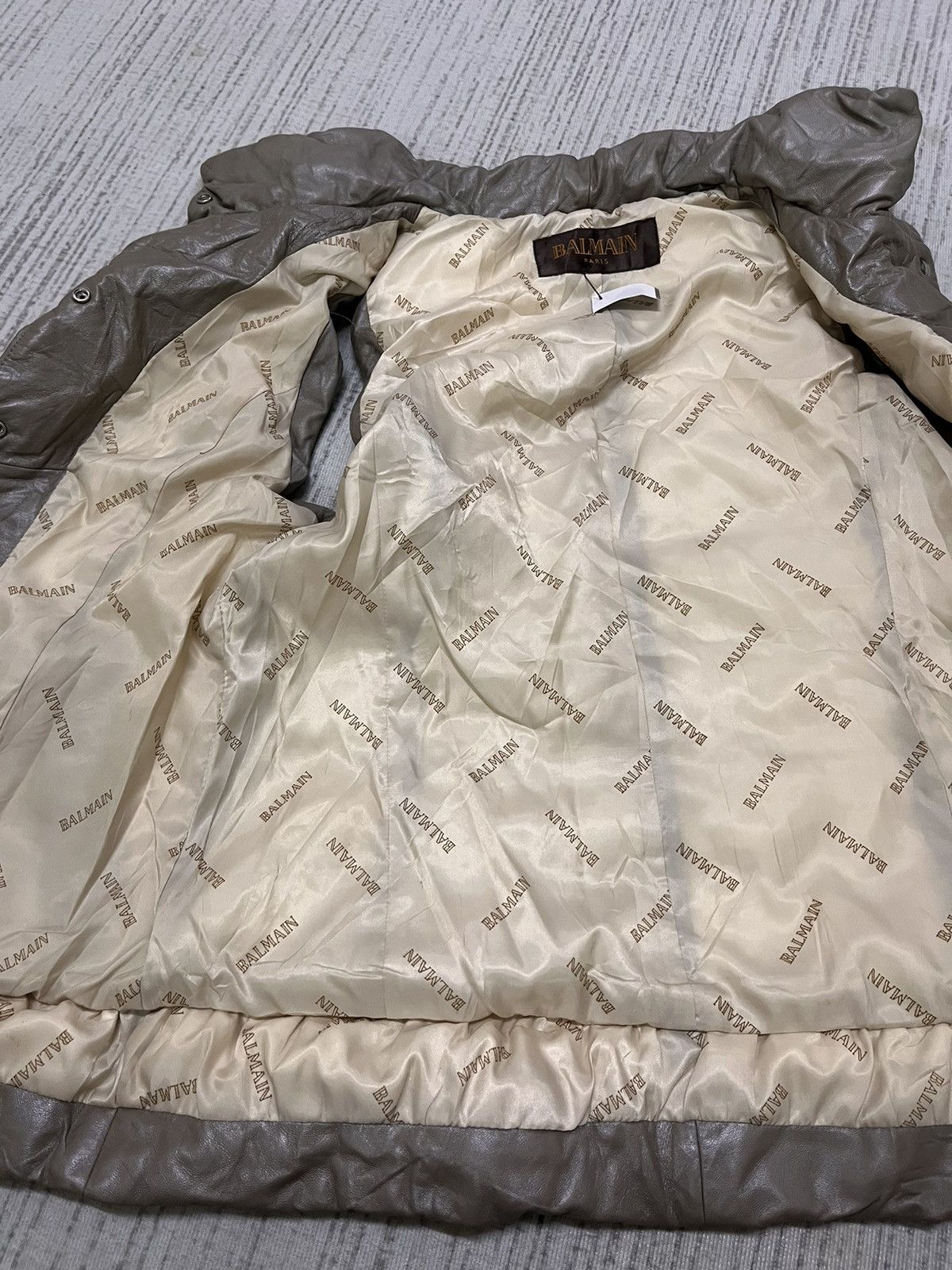 Balmain Balmain puffer leather jacket Size ONE SIZE - 7 Thumbnail