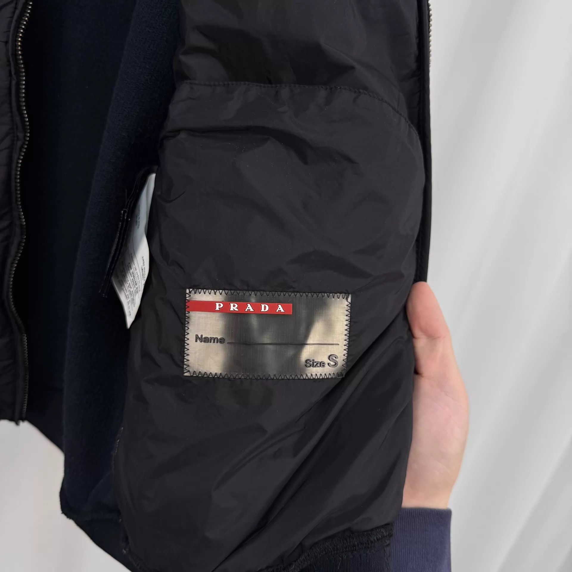Prada Prada Red Label Blocked Zip Jacket S 95 New Size S / US 4 / IT 40 - 6 Thumbnail