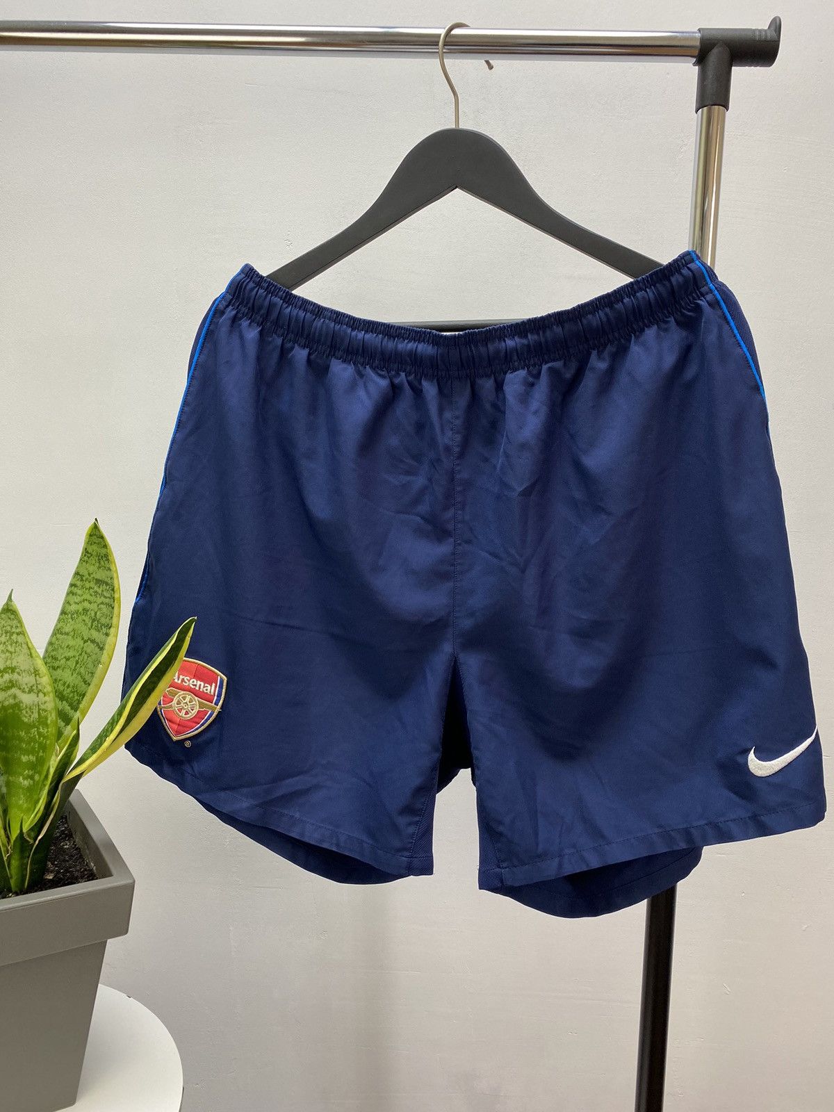 Nike × Vintage Nike Arsenal 2009 2010 Soccer Shorts Football Size US 36 / EU 52 - 1 Thumbnail