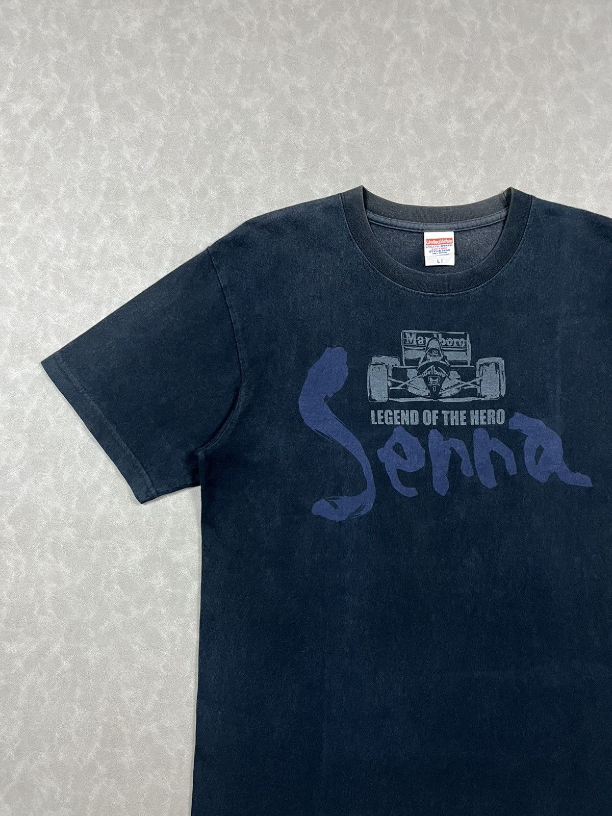 Marlboro Vtg marlboro senna honda f1 tee Size US L / EU 52-54 / 3 - 5 Thumbnail