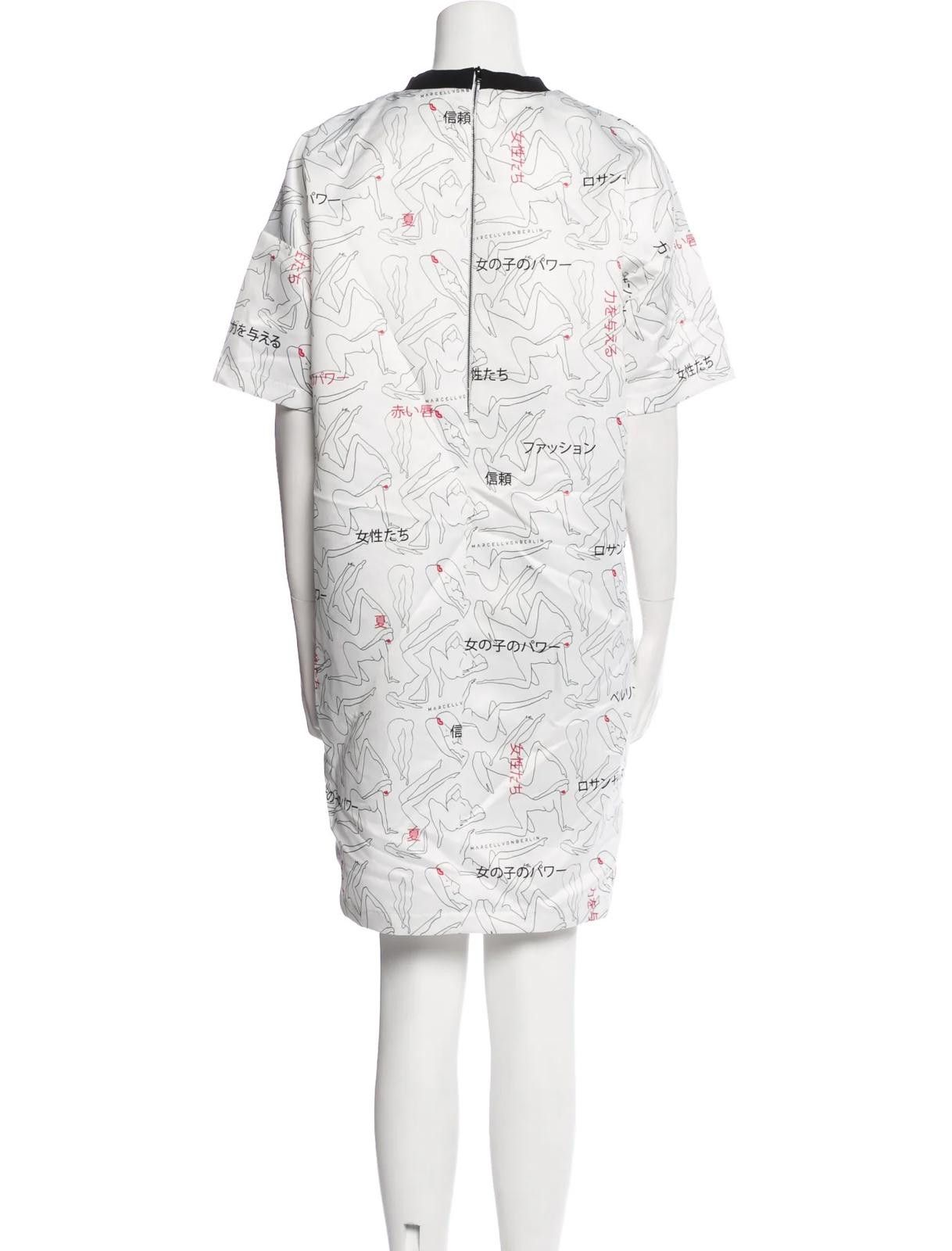 Other Marcell Von Berlin Printed Mini Dress Size: XL Size XL / US 12-14 / IT 48-50 - 3 Thumbnail