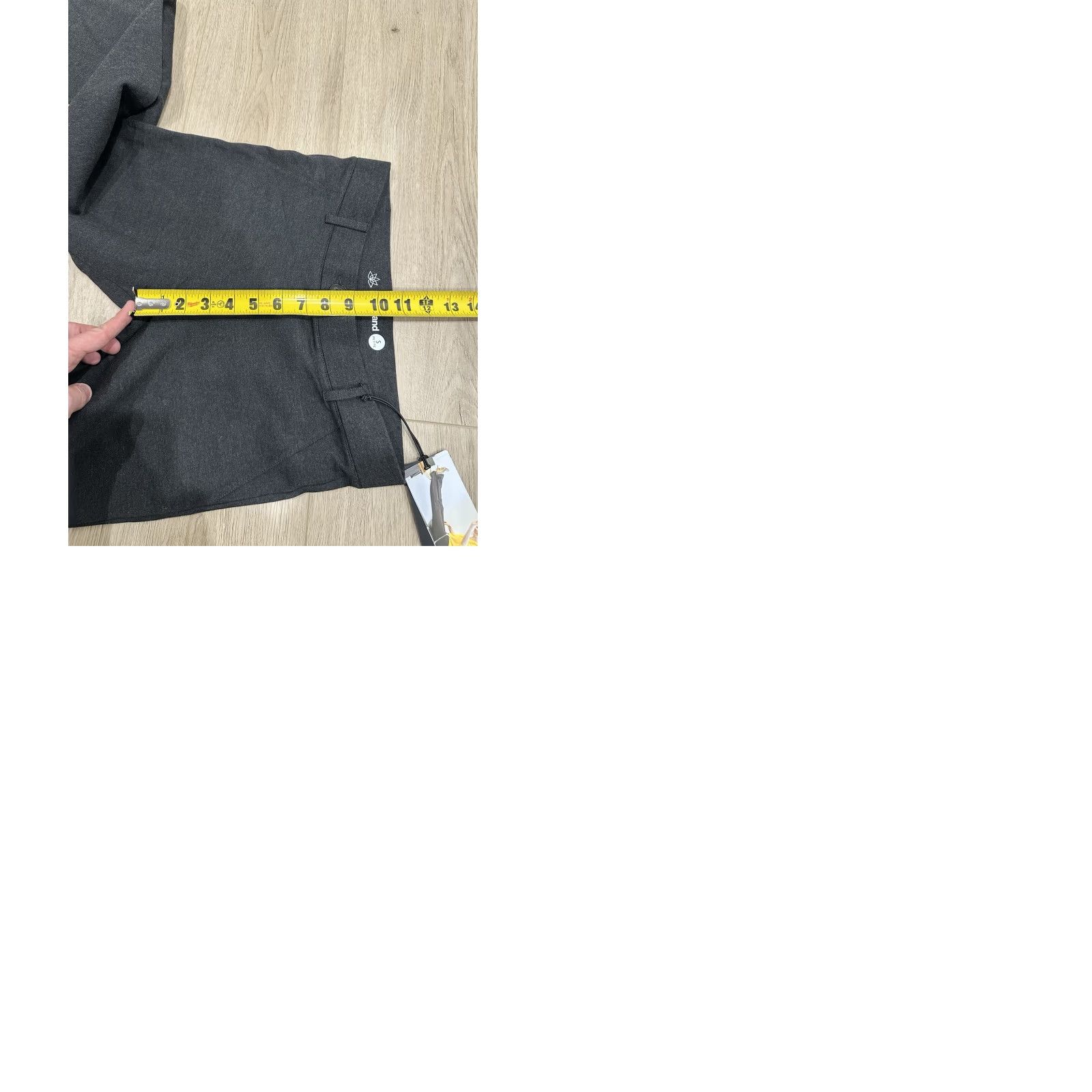 Vintage Betabrand Classic Dress Pants Yoga Pant Women's PS Petite Grey Boot Cut Pant Size 28" / US 6 / IT 42 - 10 Thumbnail