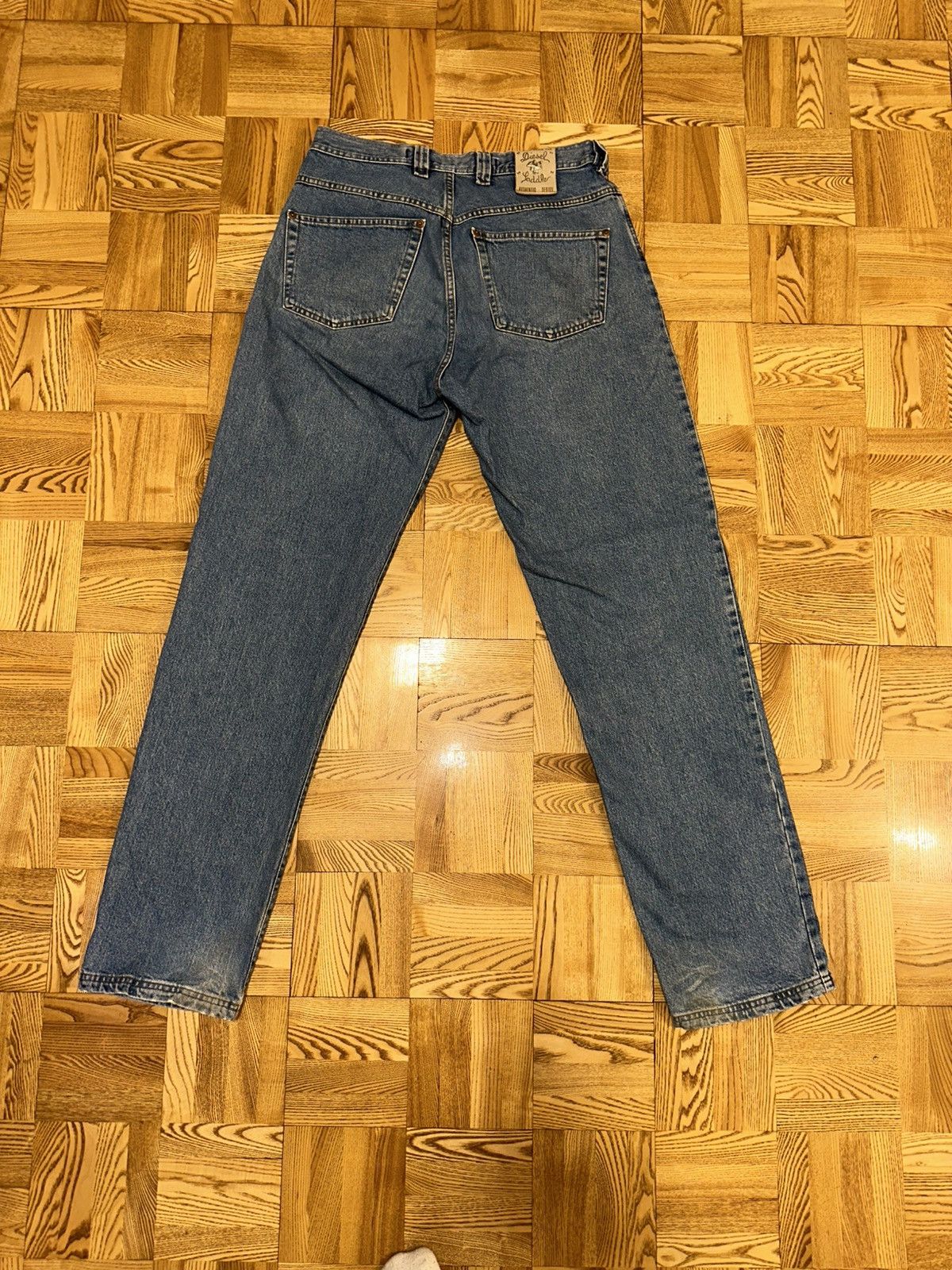 Diesel Diesel Industry Denim Division – Vintage Straight Leg Jeans Size US 33 - 3 Thumbnail