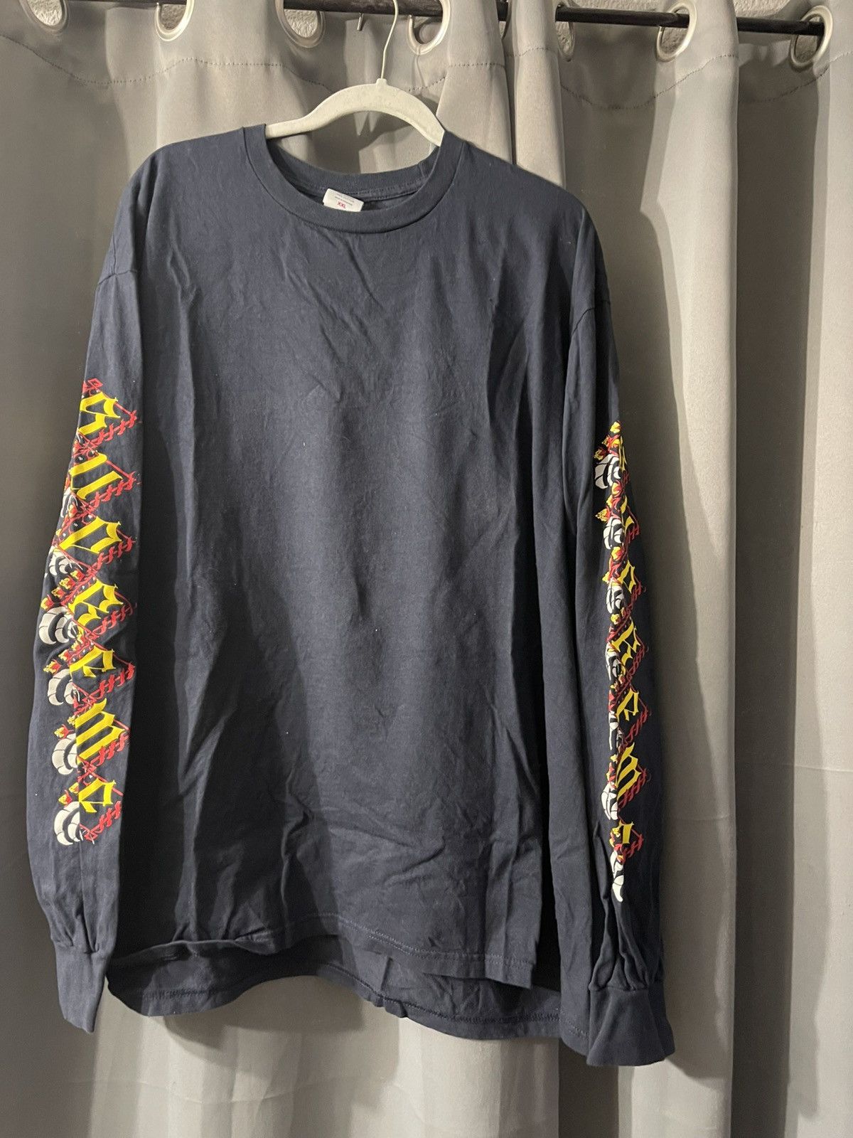 Supreme Navy blue Strawberries L/S Size US XXL / EU 58 / 5 - 1 Thumbnail