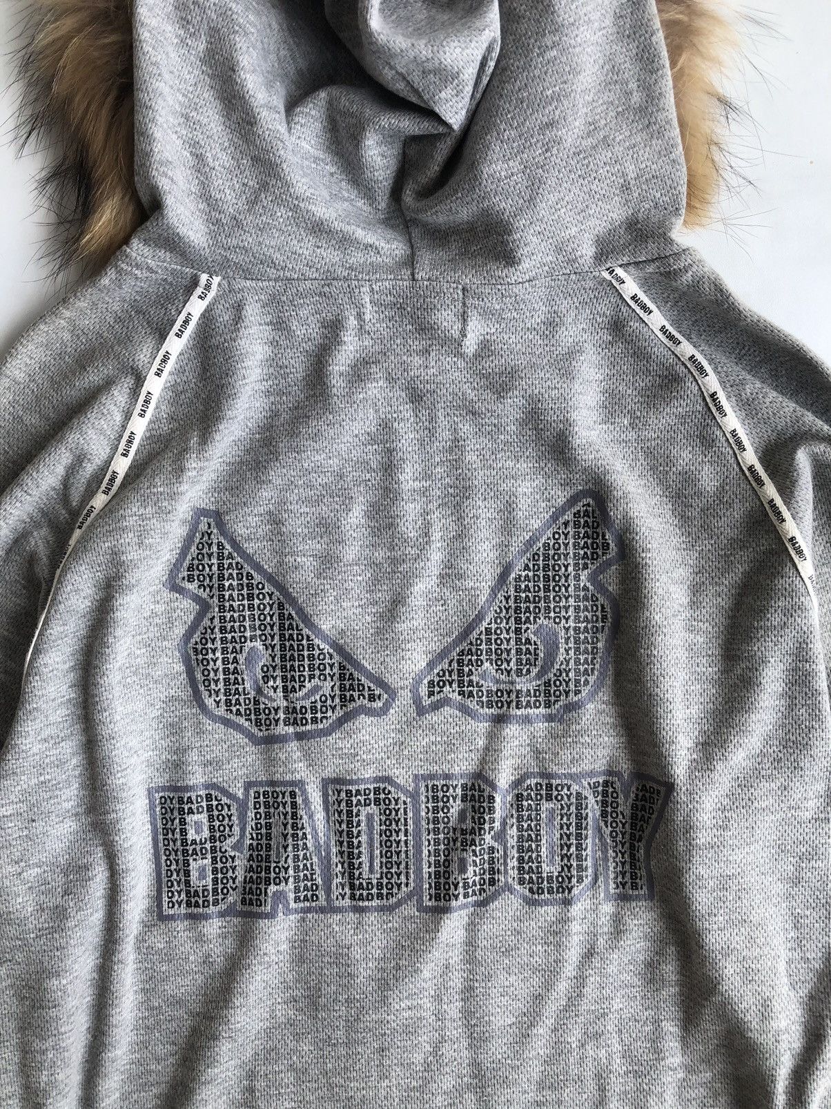 If Six Was Nine × Japanese Brand × Le Grande Bleu (L.G.B.) Bad Boy Zipper Fur Hoodie Poem ifsixwanine Style Size US L / EU 52-54 / 3 - 7 Thumbnail