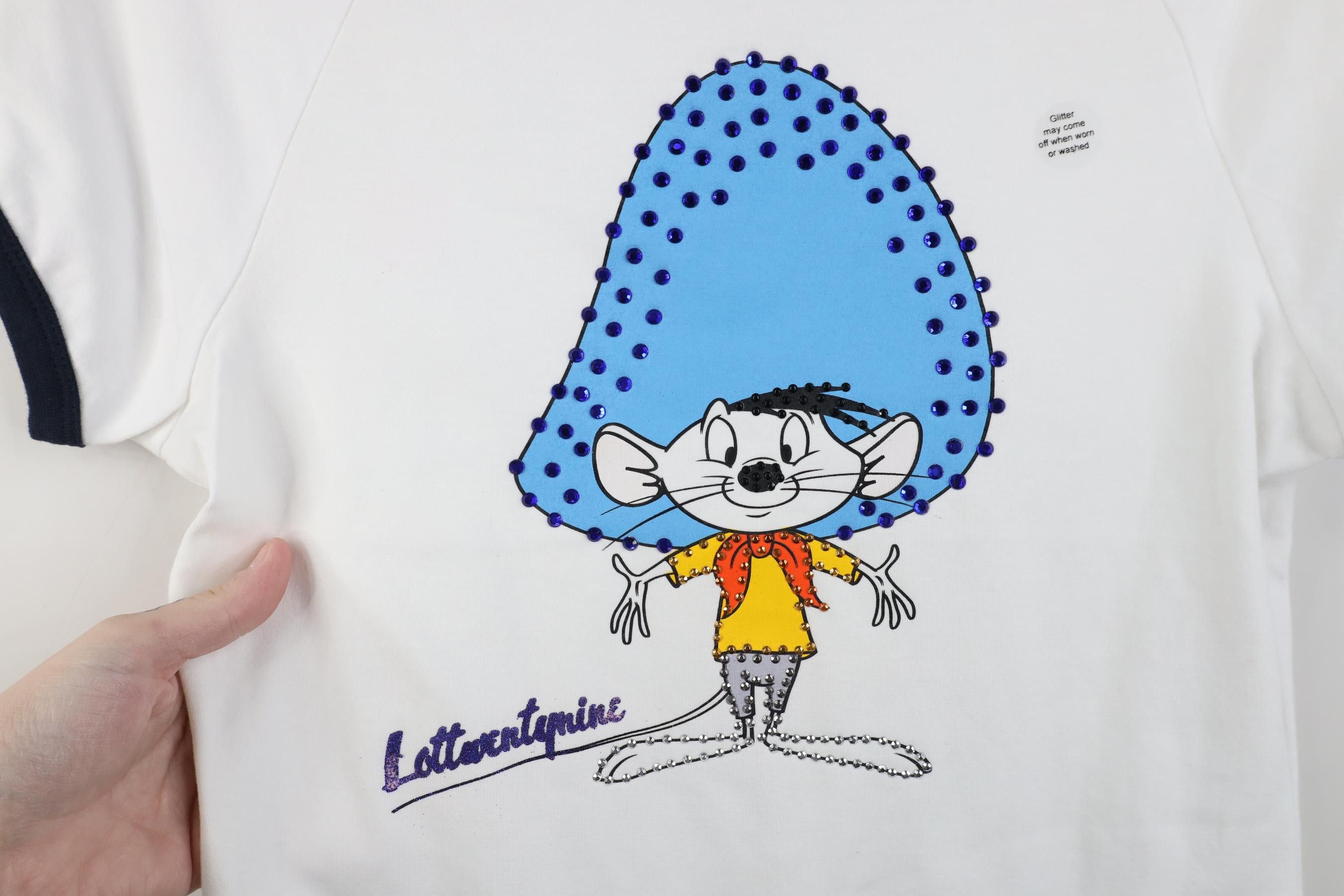 Vintage Deadstock Vintage Y2K Lot 29 Looney Tunes Gonzales T-Shirt Size L / US 10 / IT 46 - 5 Thumbnail