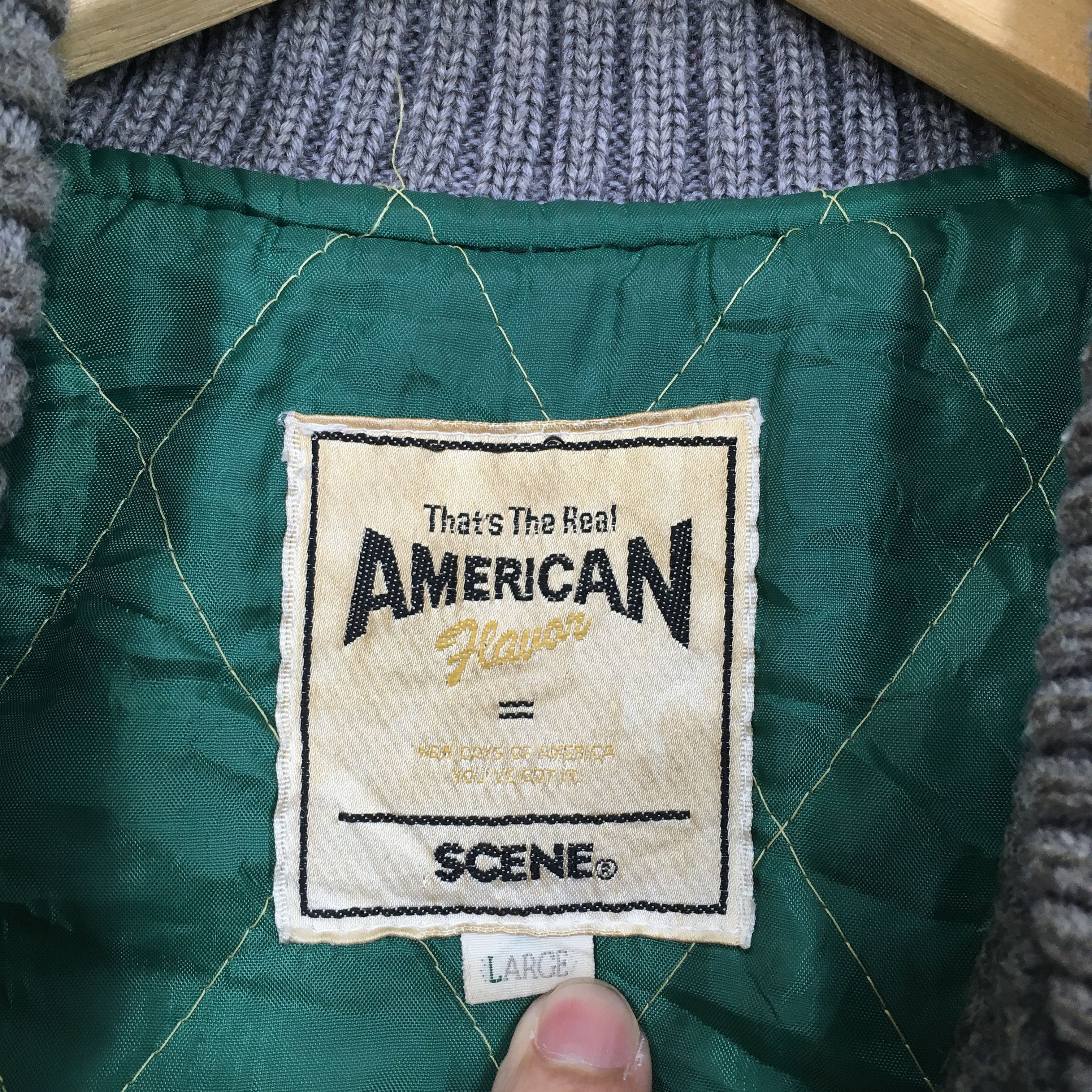 MLB Vintage American Scene MLB Wool Varsity Jacket Large Size US L / EU 52-54 / 3 - 7 Thumbnail