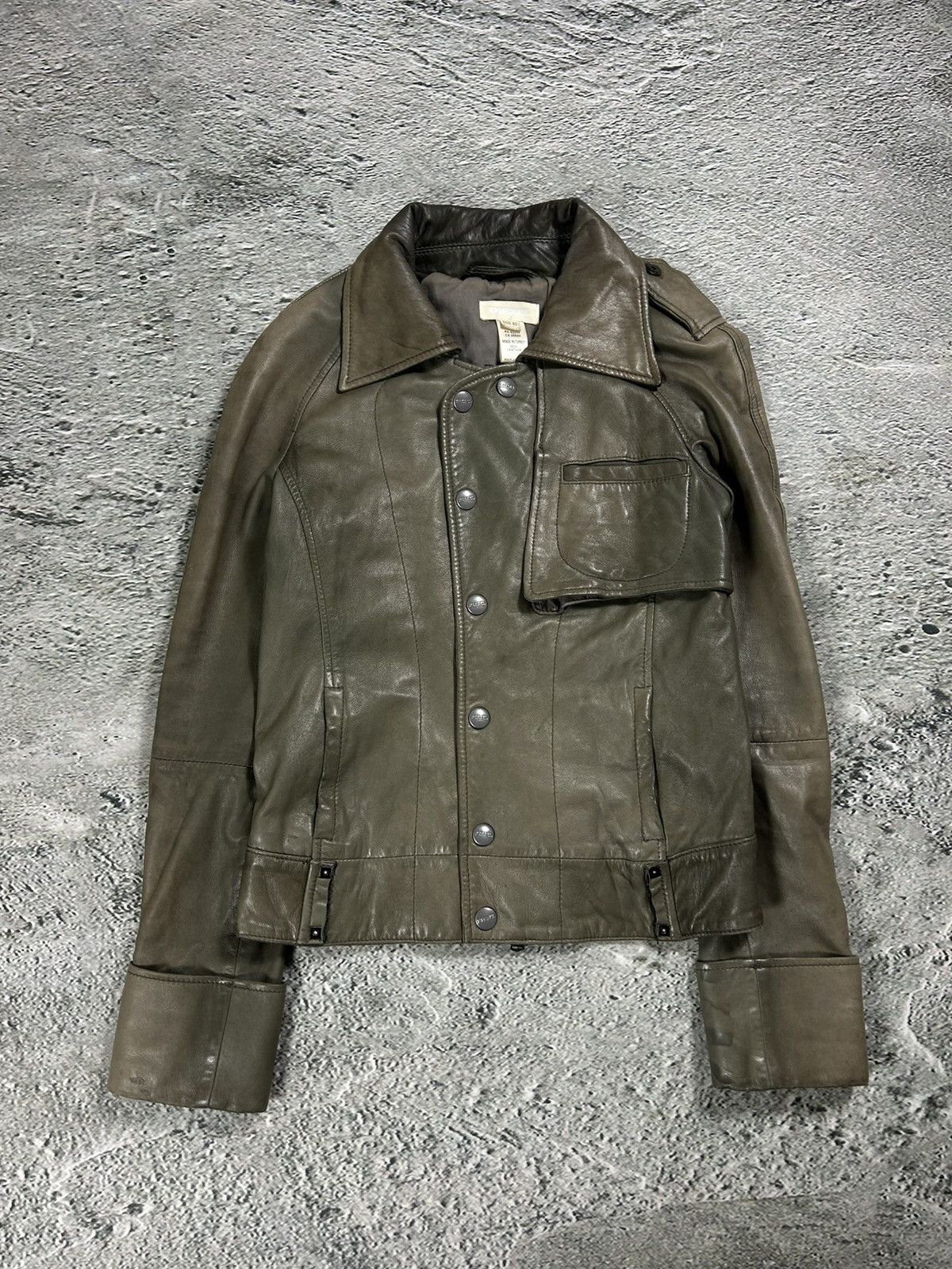 Diesel Diesel leather jacket brown vintage avant garde Size XS / US 0-2 / IT 36-38 - 1 Thumbnail