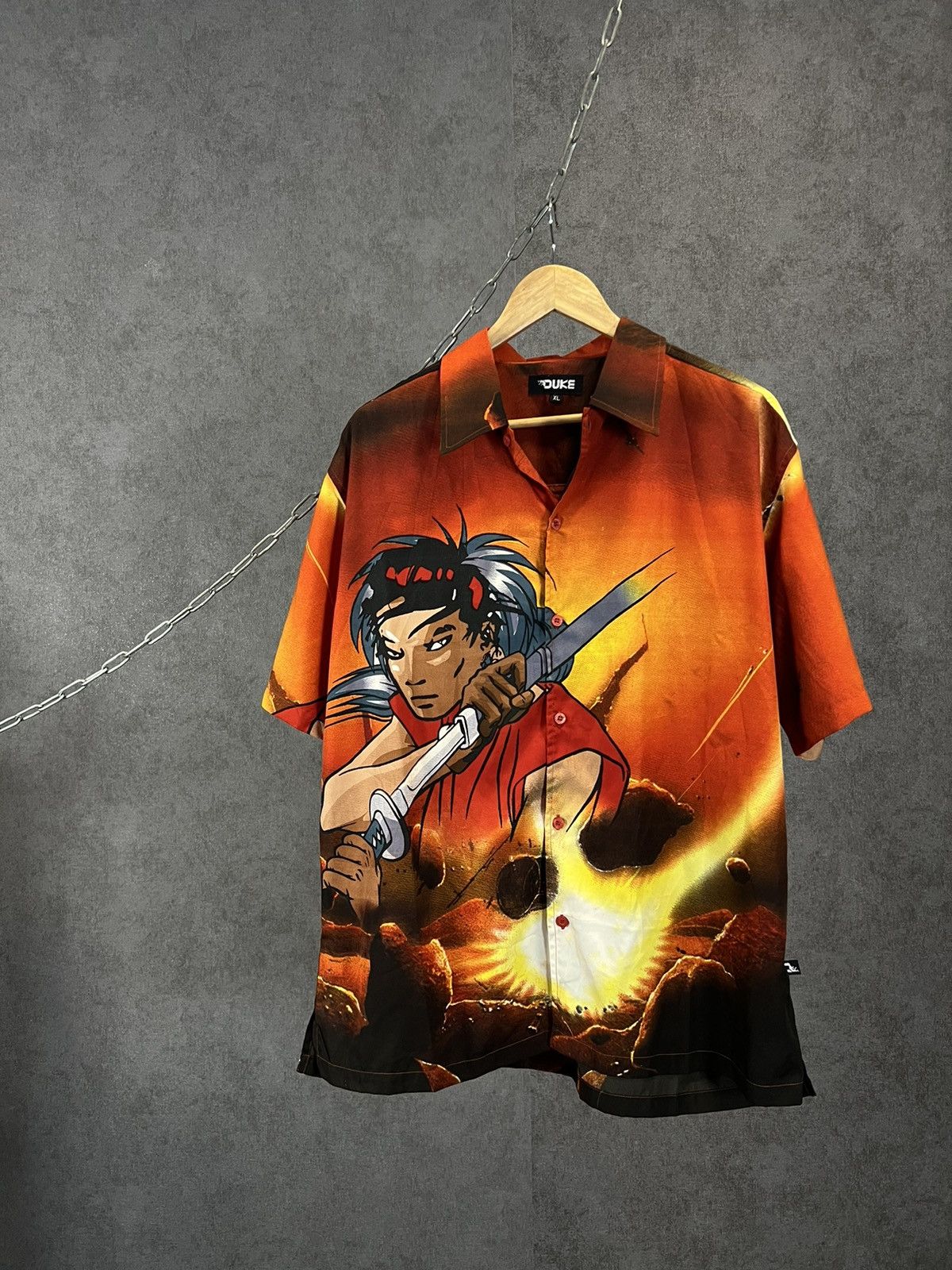 Anime Anima Japanese crazy Hawaiian shirt Size US XL / EU 56 / 4 - 1 Thumbnail