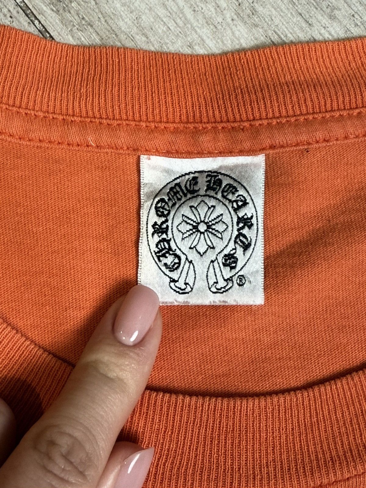 Chrome Hearts Chrome Hearts Orange T-shirt Size US L / EU 52-54 / 3 - 3 Thumbnail